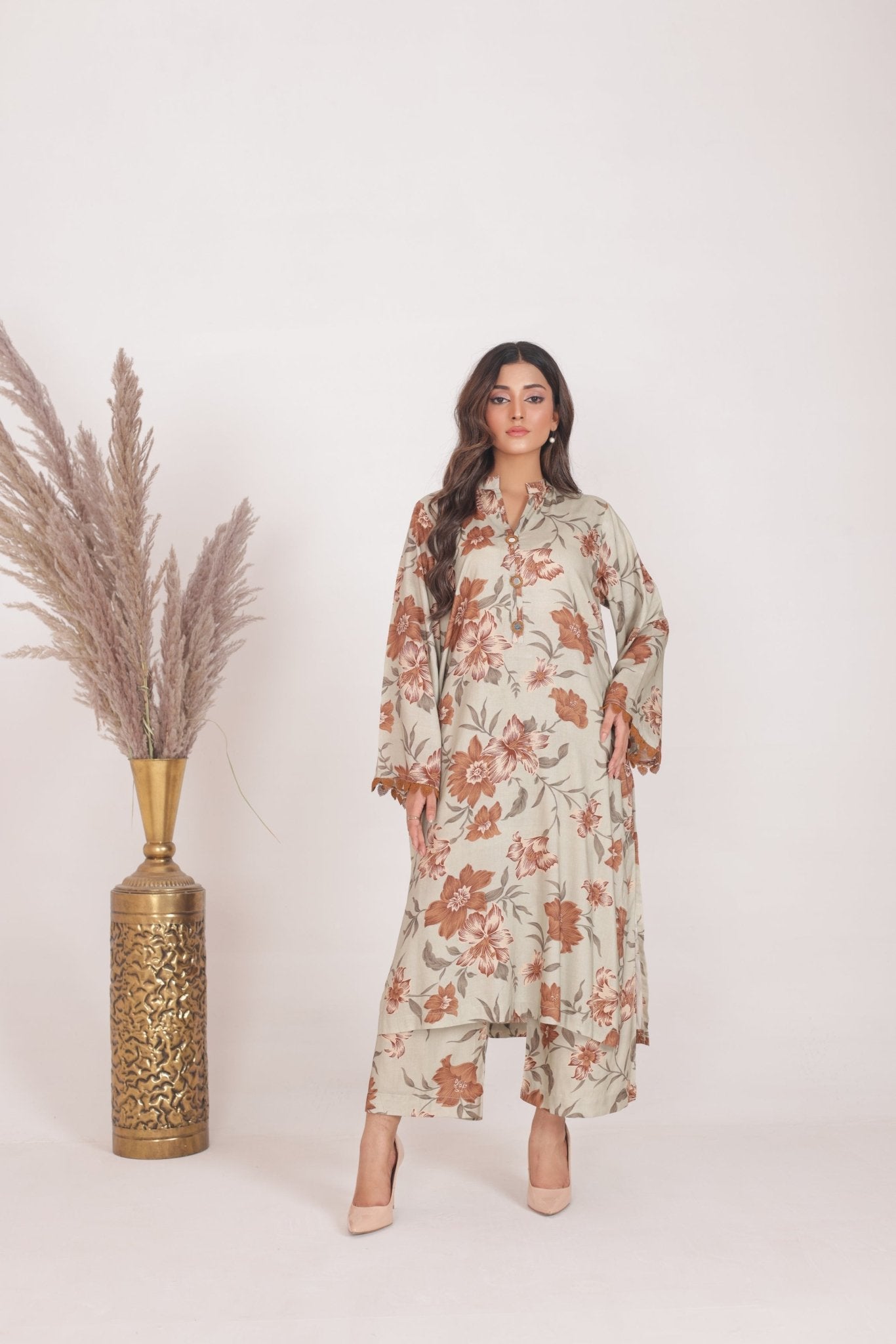 2 PIECE – PRINTED SHIRT TROUSER - Looks by Bia