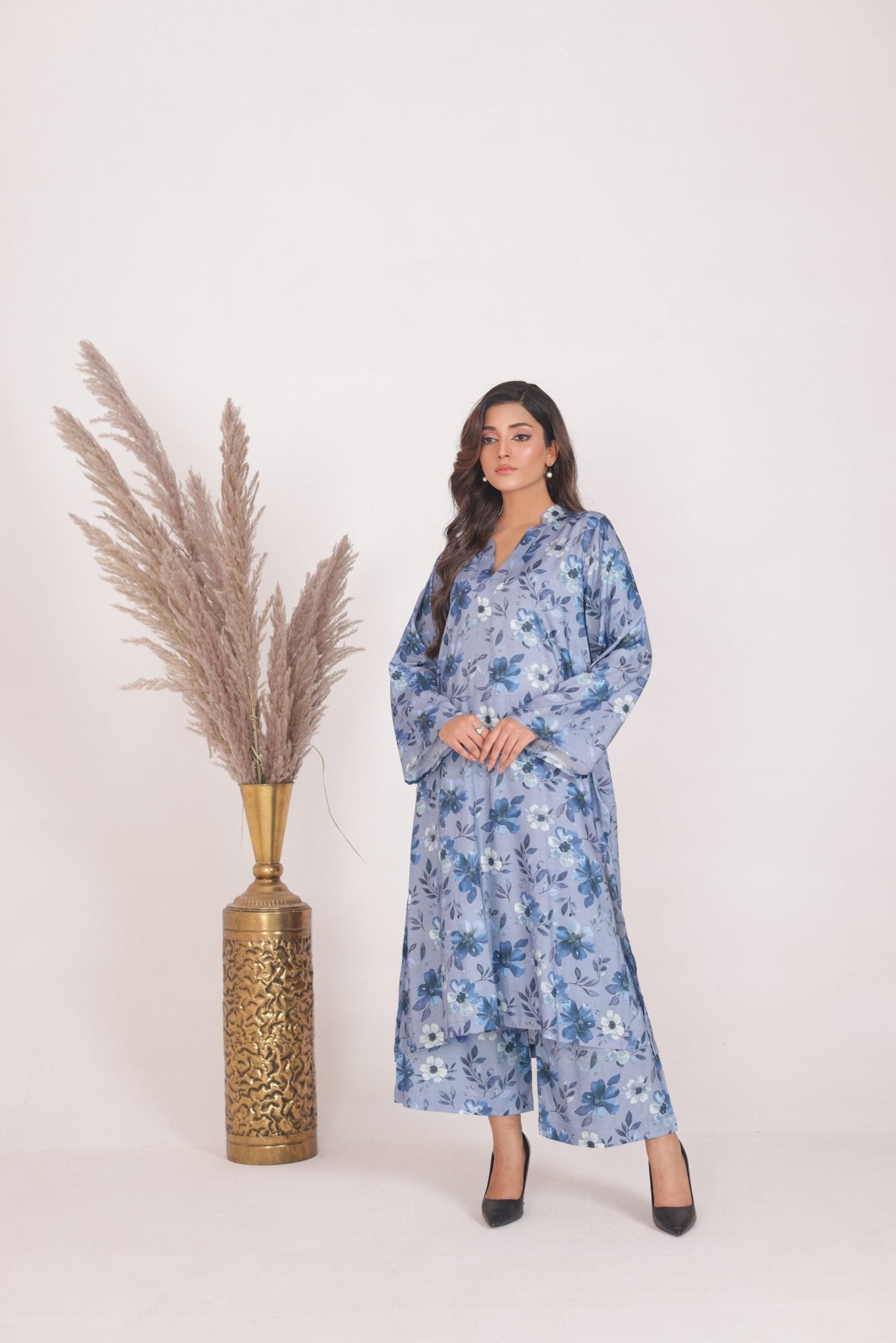 2 PIECE – PRINTED SHIRT TROUSER - Looks by Bia