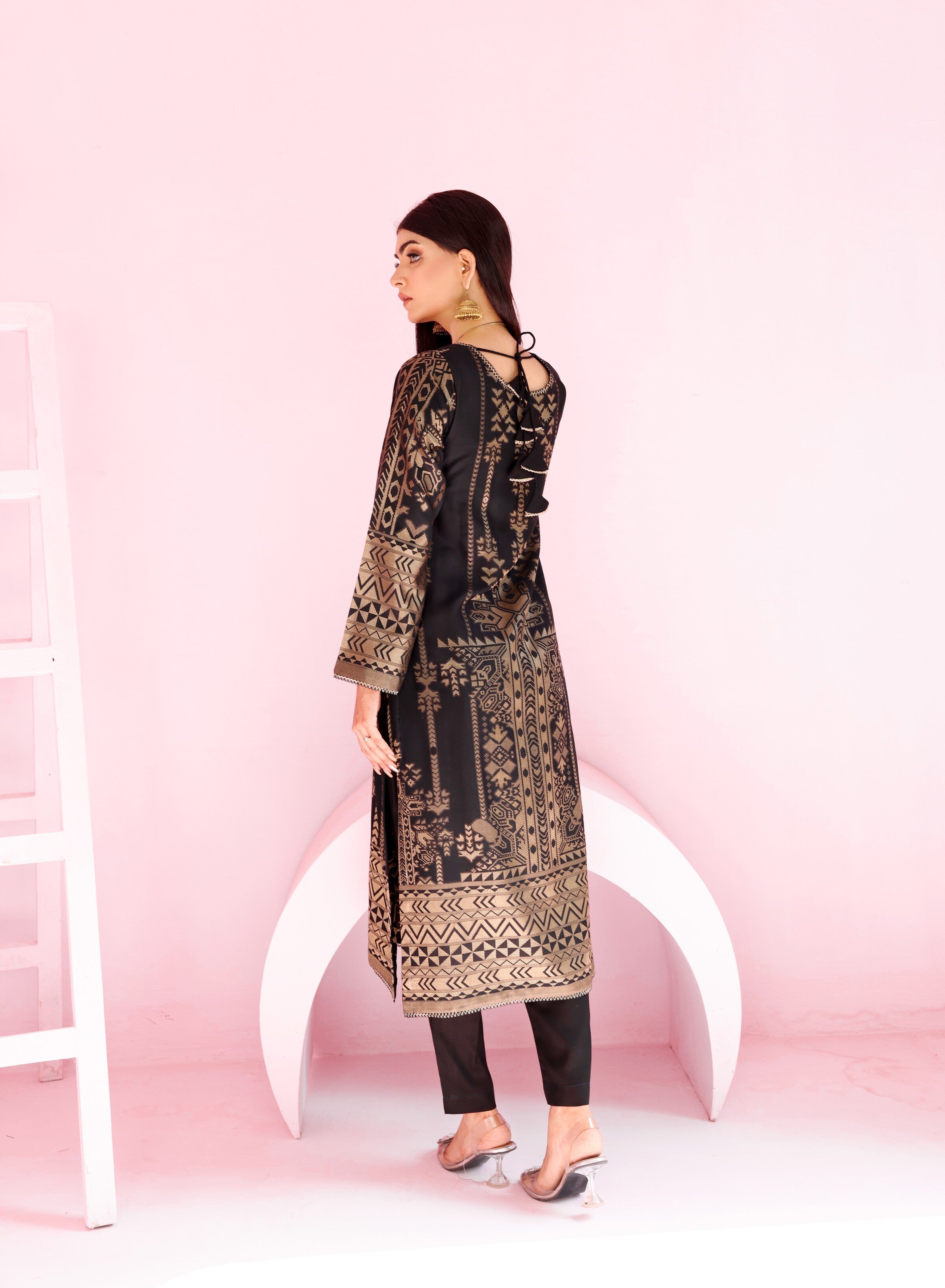 2 Piece- Jacquard Suit