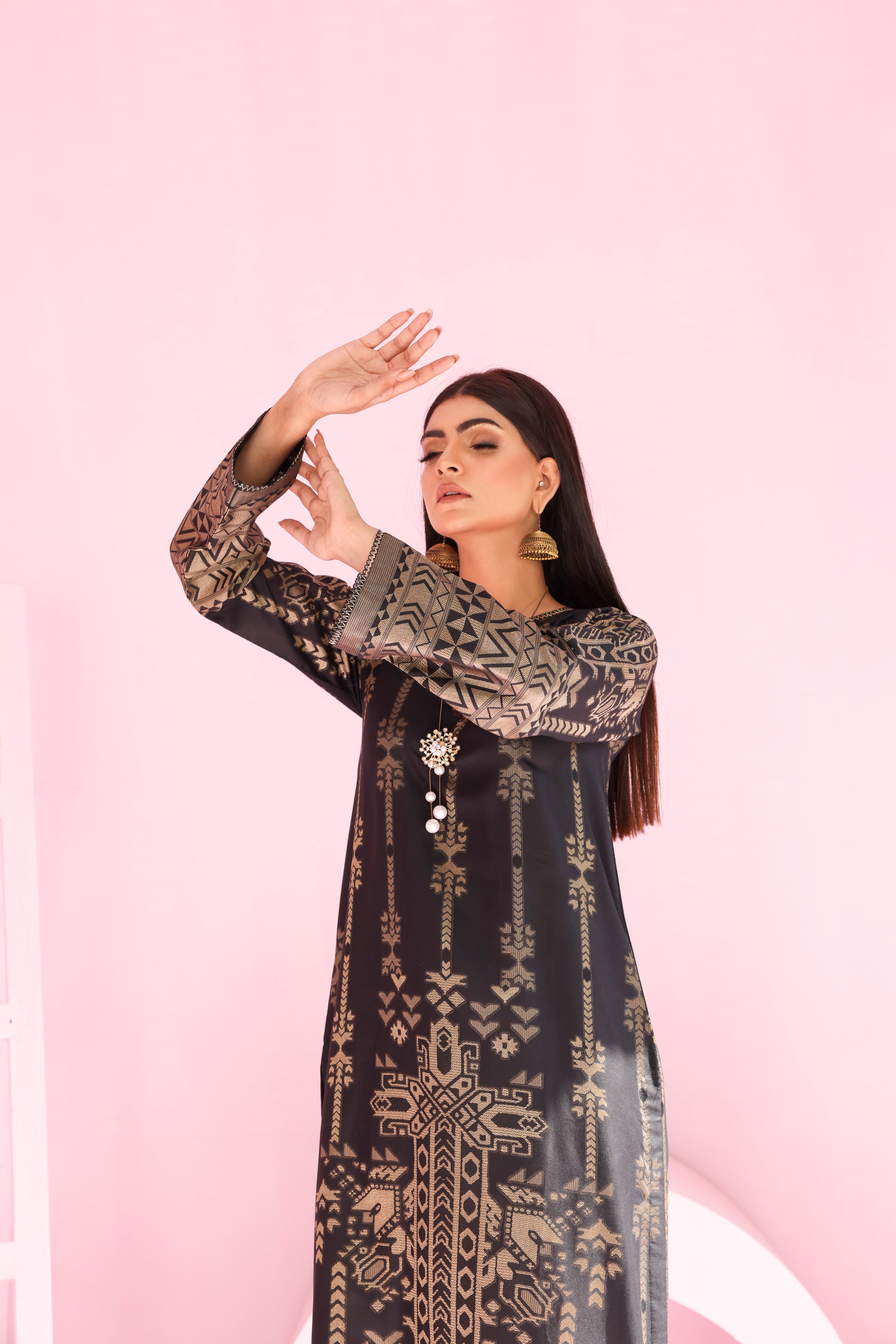 2 Piece- Jacquard Suit