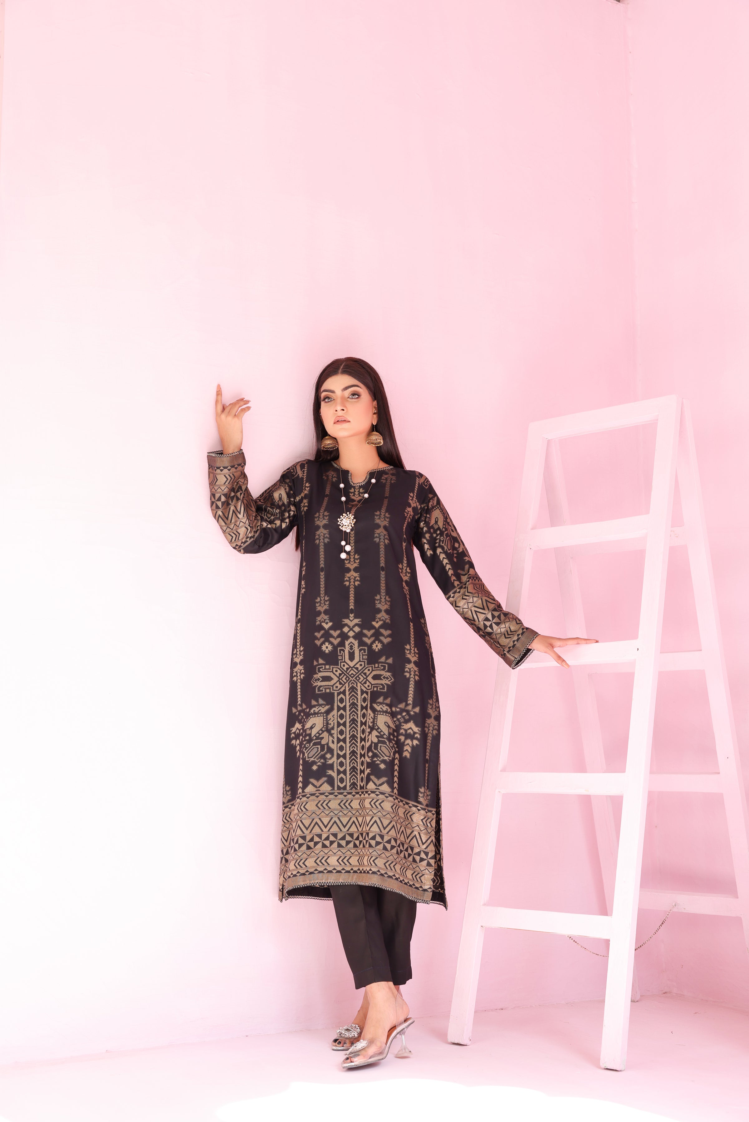 2 Piece- Jacquard Suit