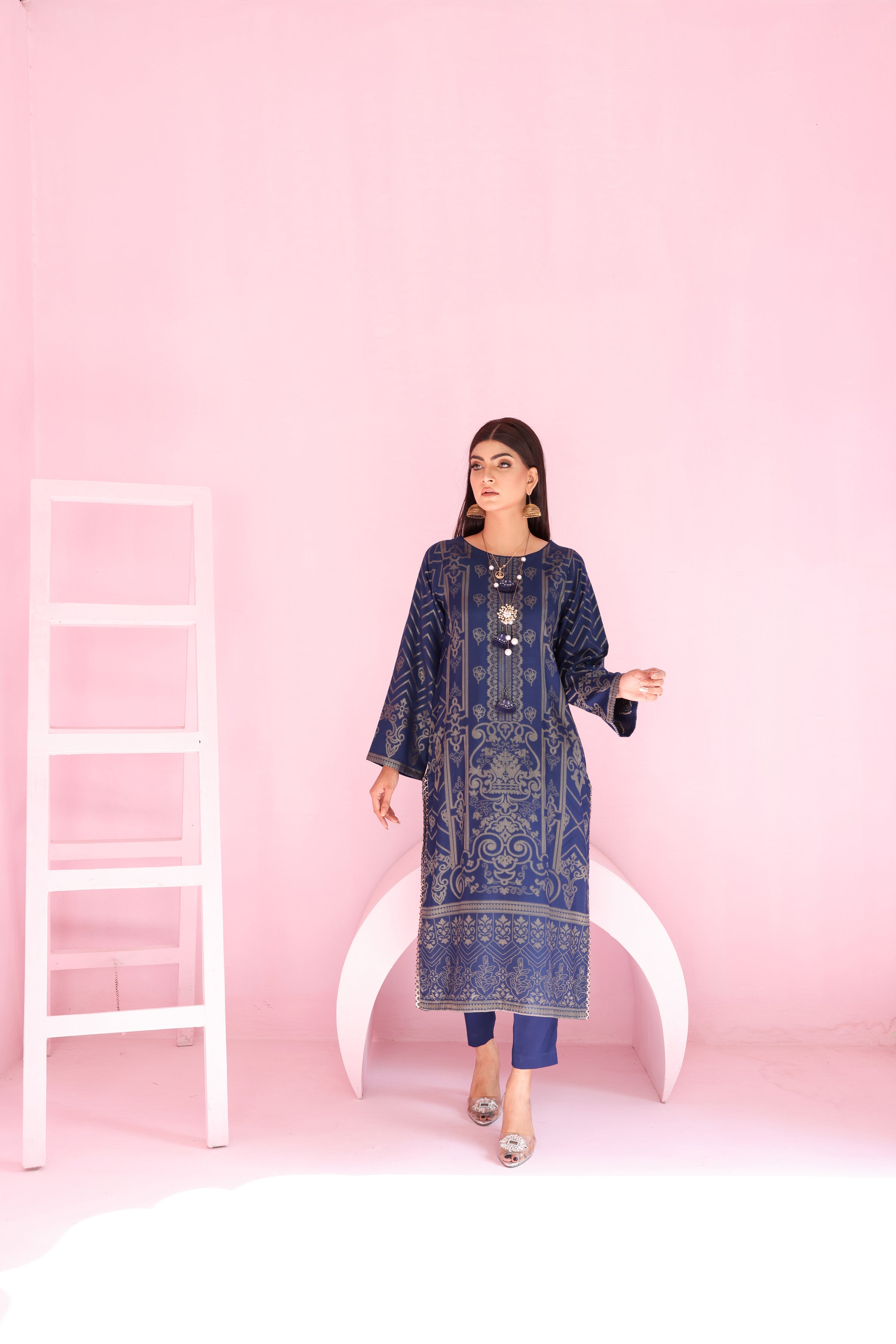 2 Piece- Jacquard Suit