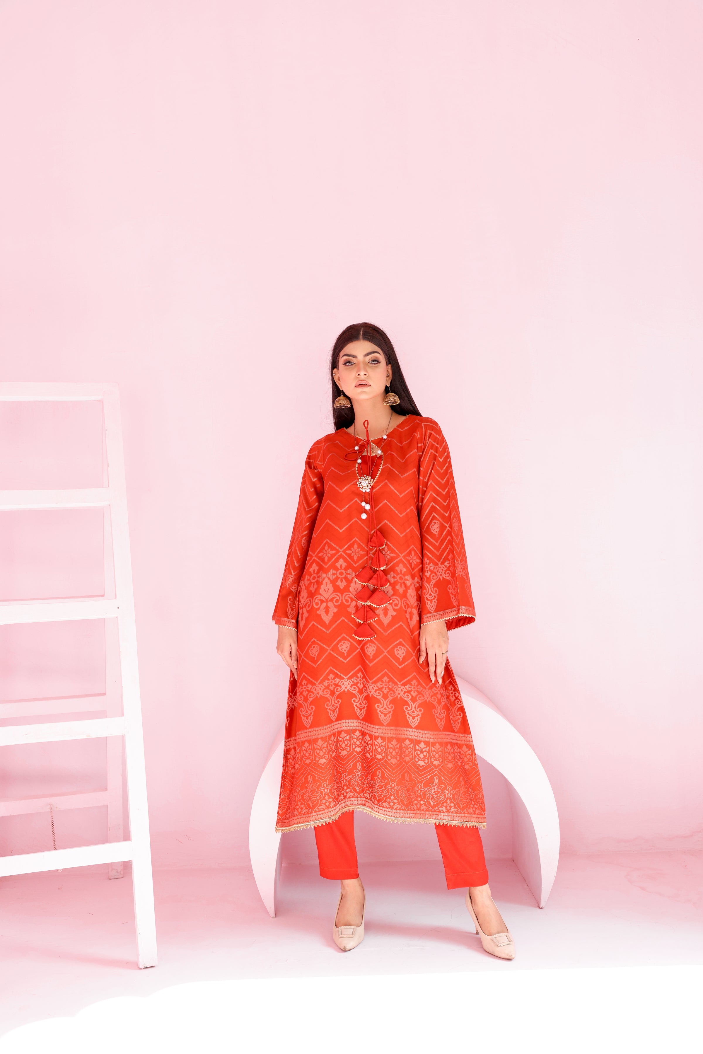 2 Piece- Jacquard Suit