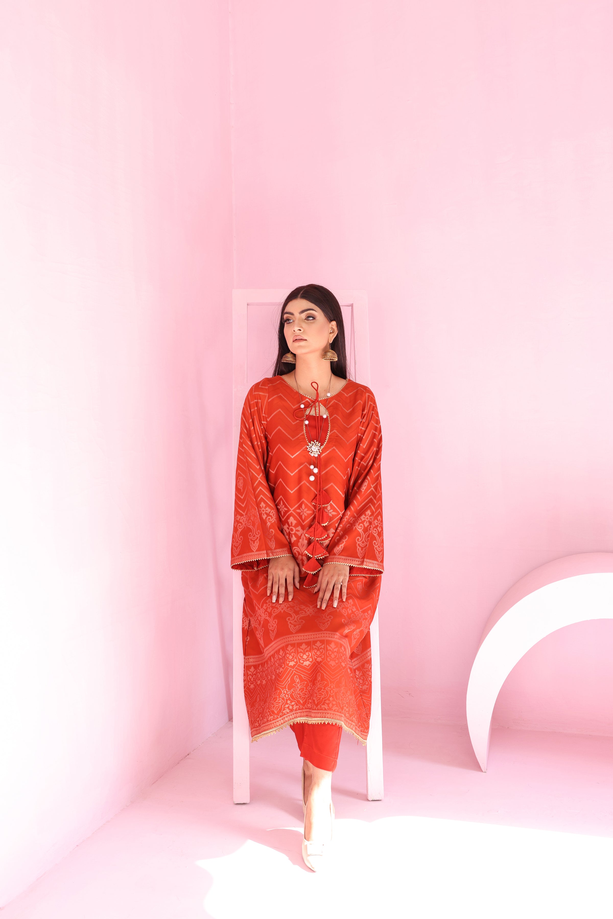 2 Piece- Jacquard Suit