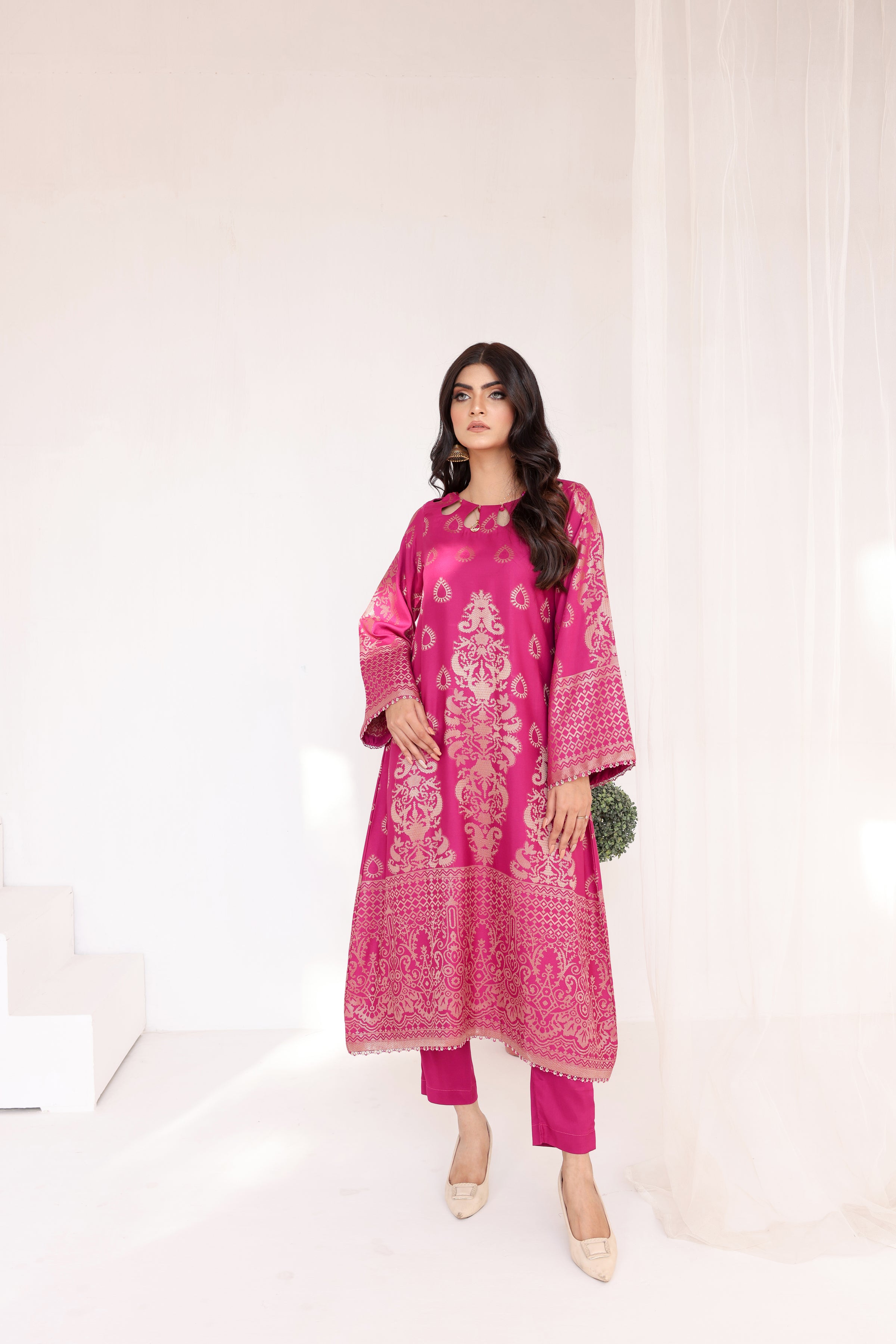 2 Piece- Jacquard Suit