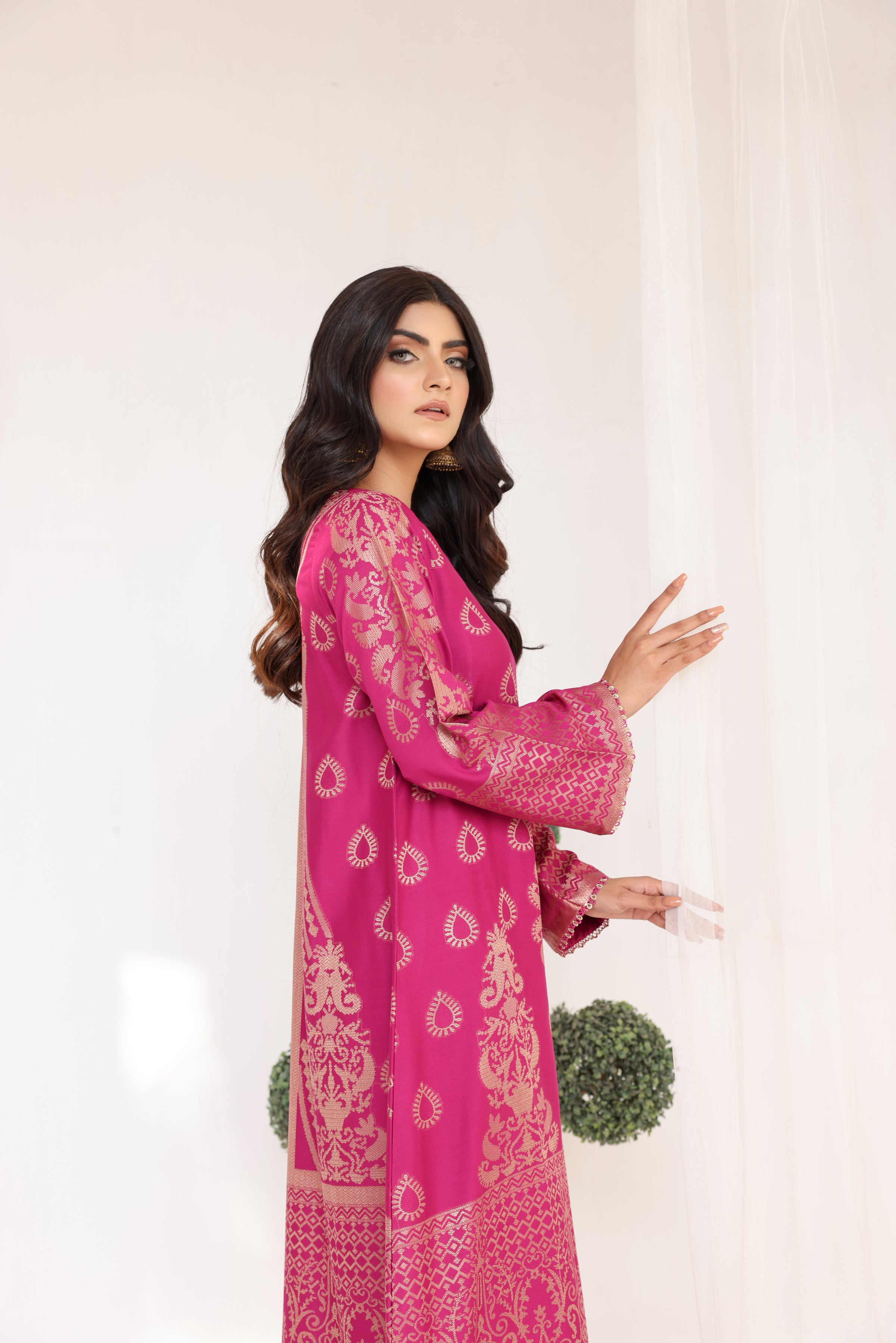 2 Piece- Jacquard Suit