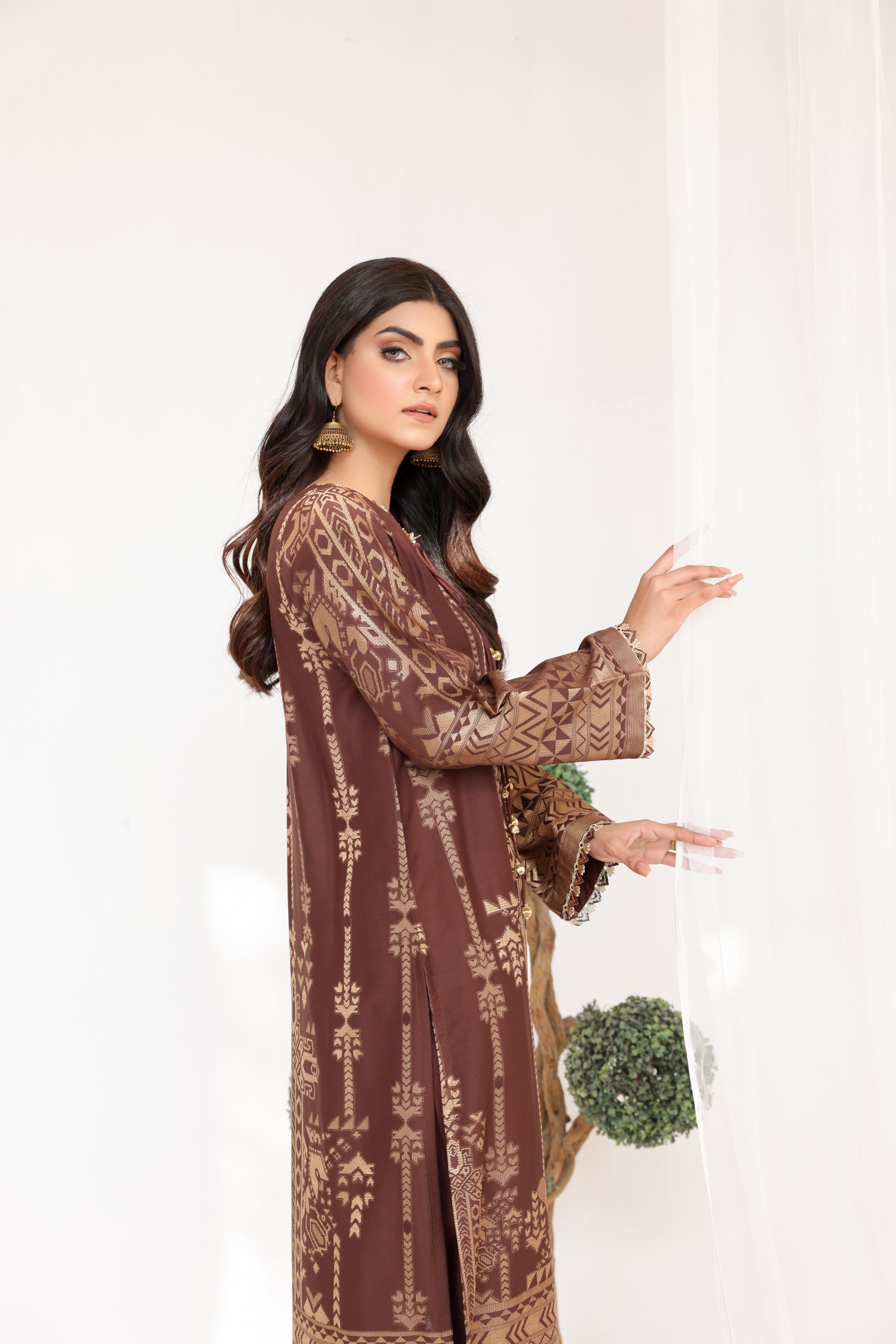 2 Piece- Jacquard Suit