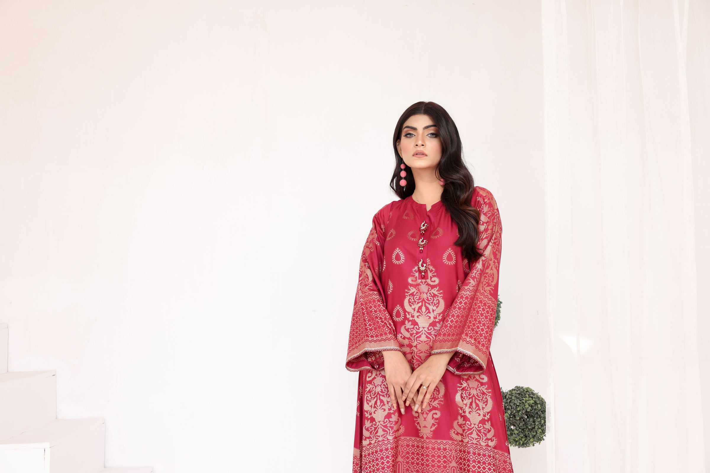 2 Piece- Jacquard Suit