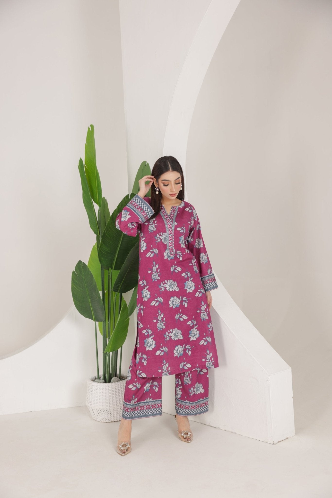 2 PIECE – PRINTED SHIRT TROUSER - Looks by Bia