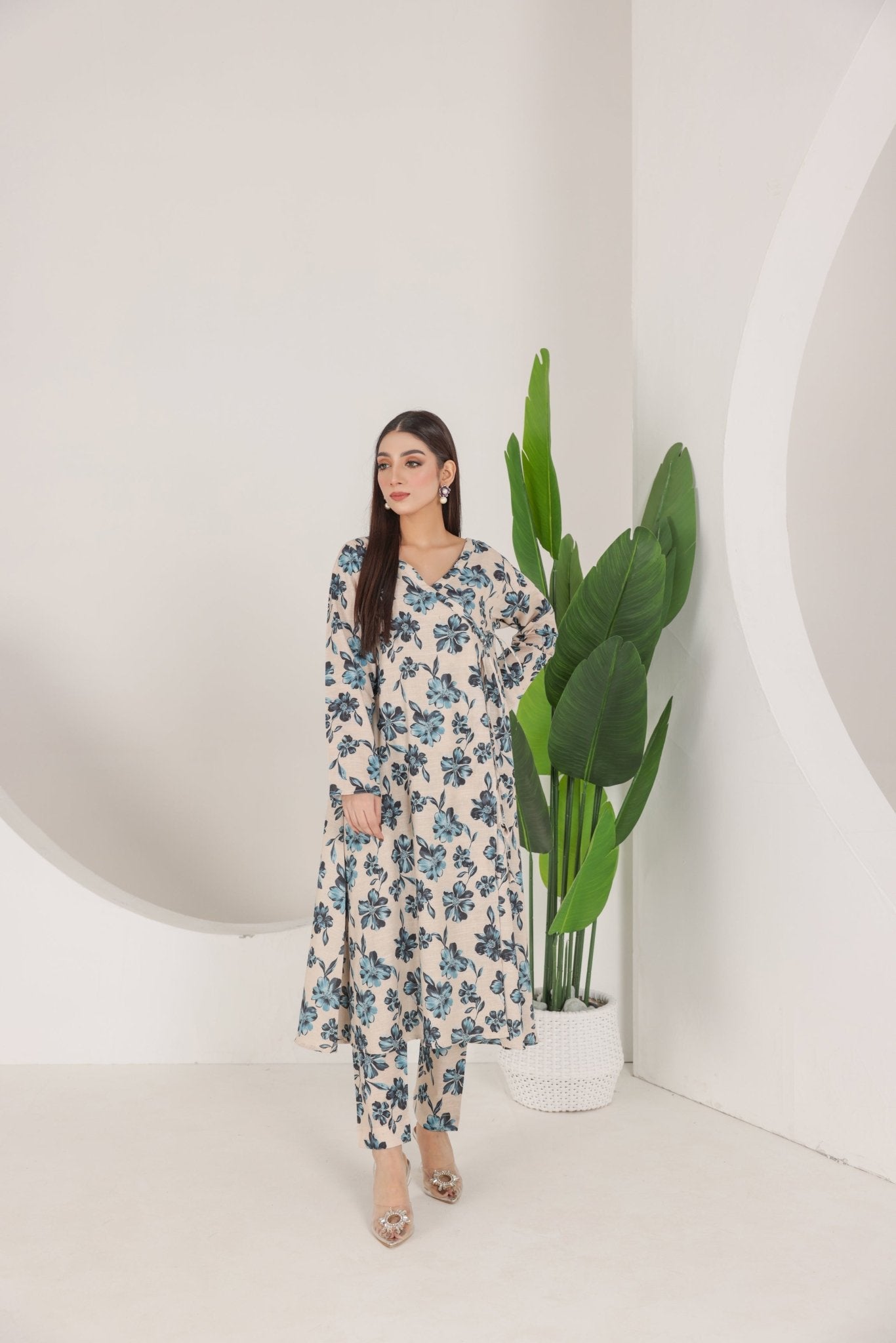 2 PIECE – PRINTED SHIRT TROUSER - Looks by Bia