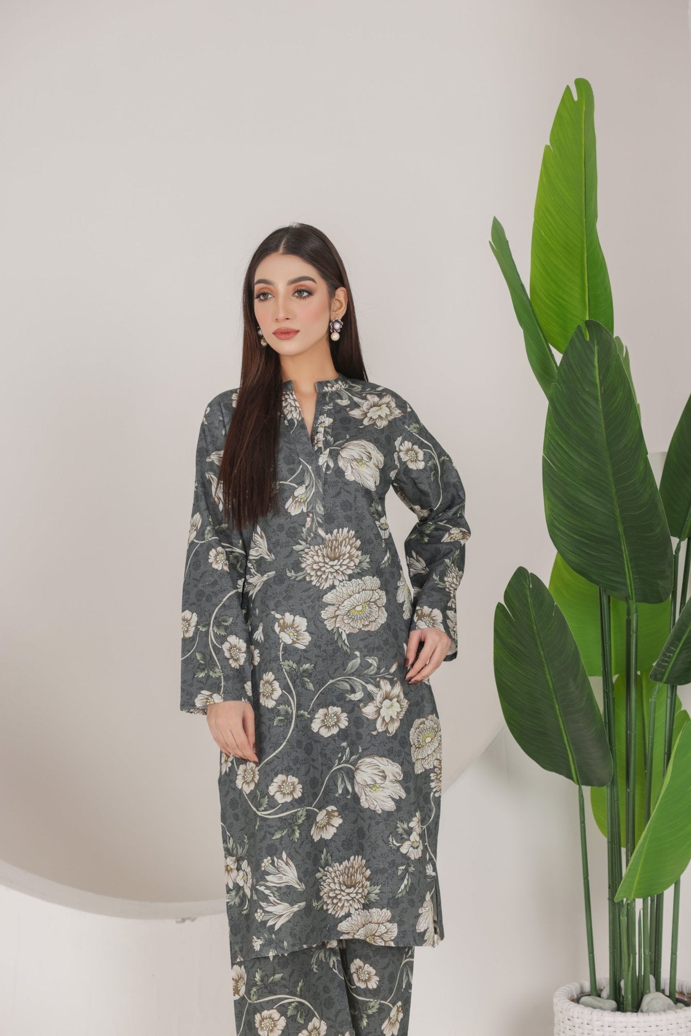 2 PIECE – PRINTED SHIRT TROUSER - Looks by Bia