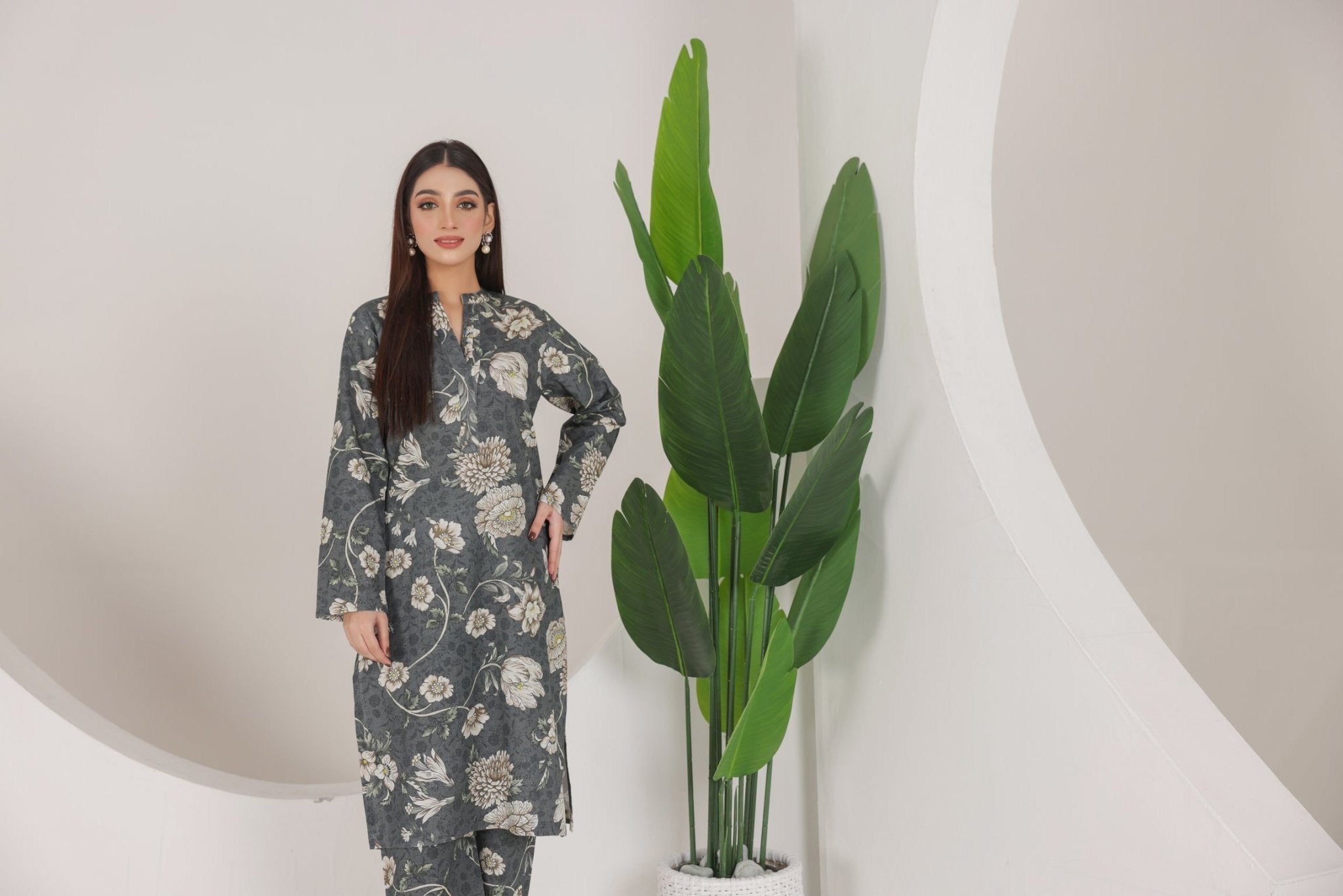 2 PIECE – PRINTED SHIRT TROUSER - Looks by Bia