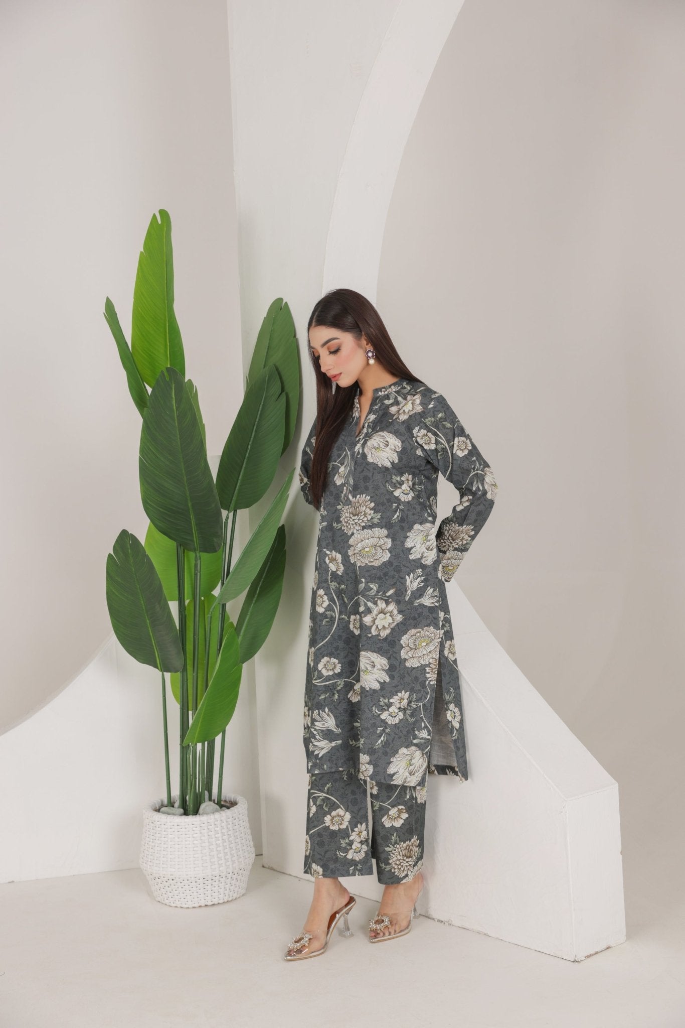 2 PIECE – PRINTED SHIRT TROUSER - Looks by Bia