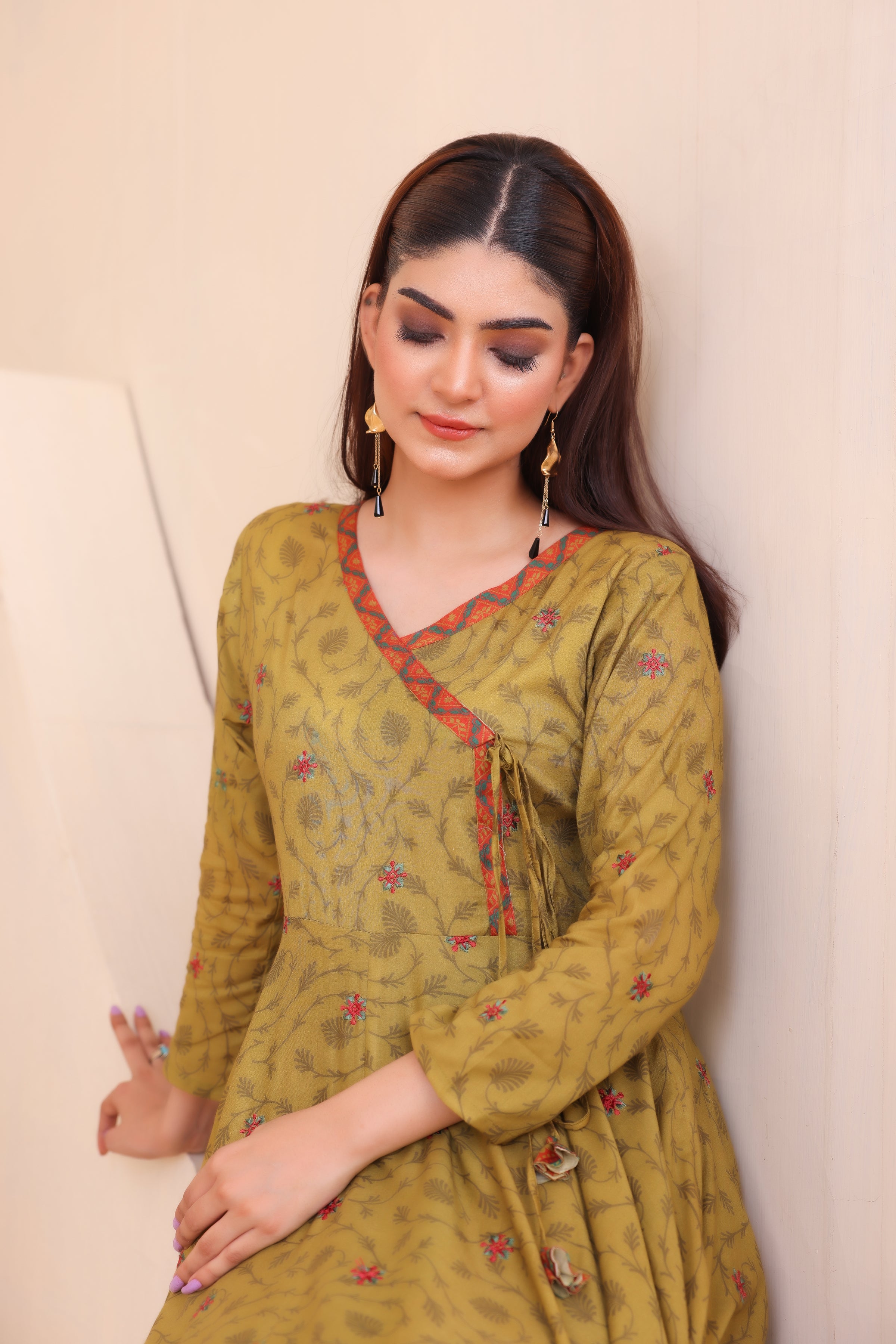 Embroidered FROCK- LAWN