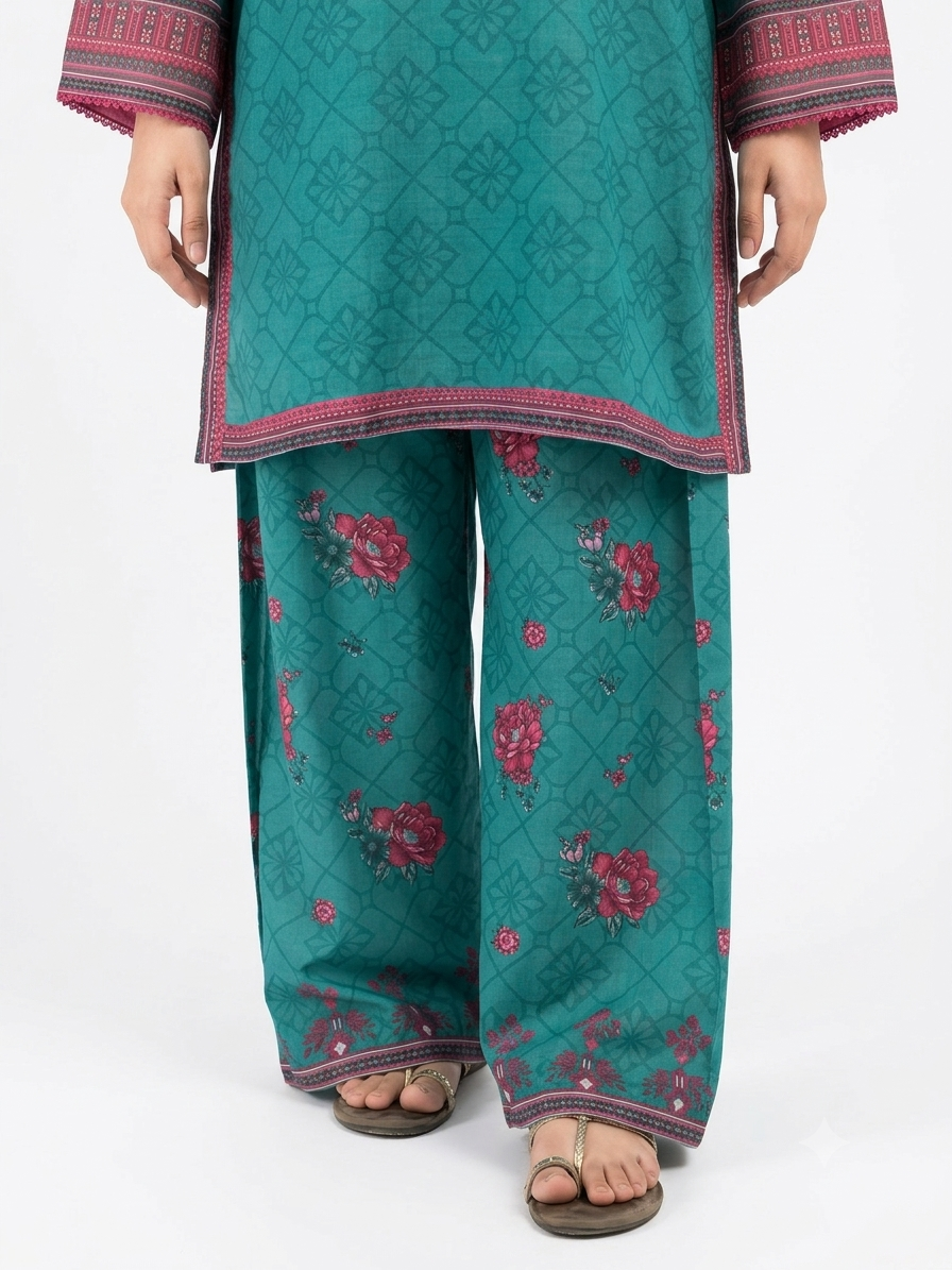 PRINTED SHIRT SHALWAR-LAWN