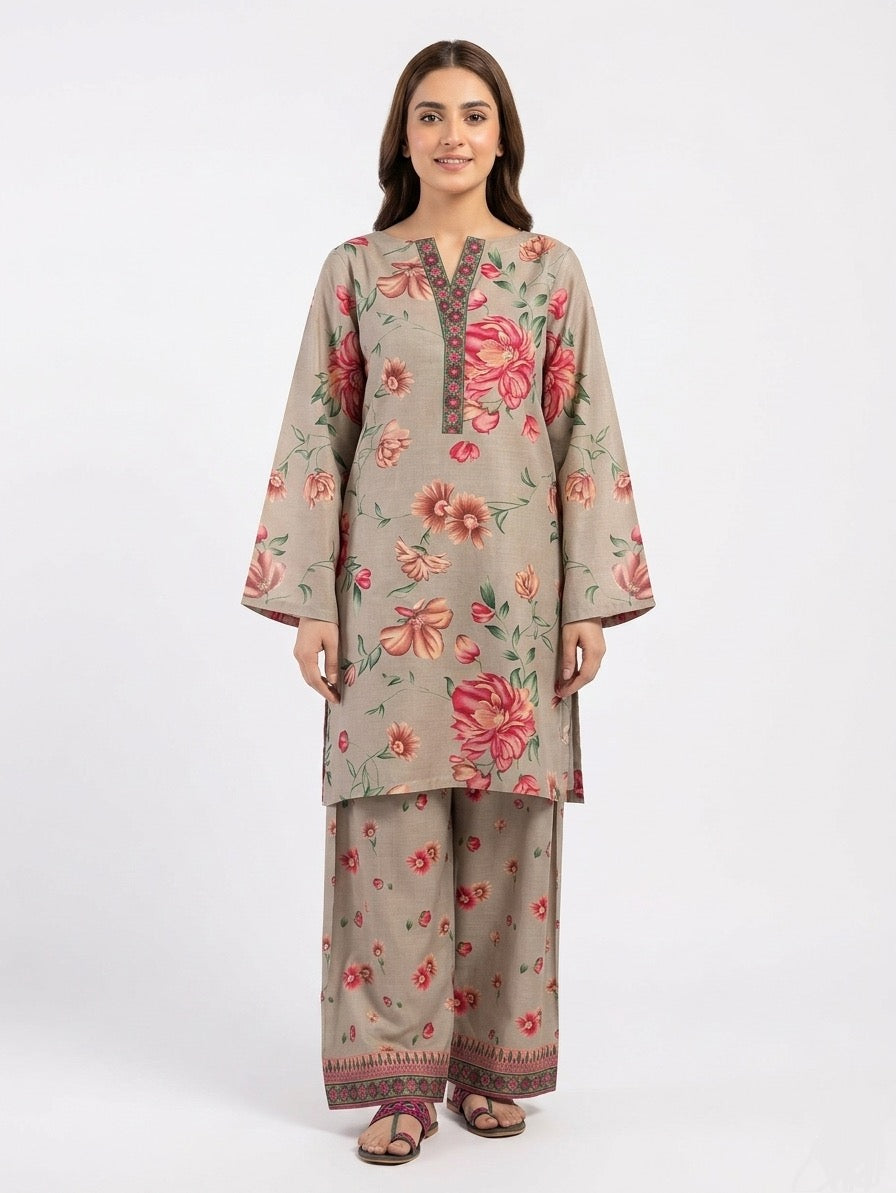 (PRINTED SHIRT SHALWAR-LAWN