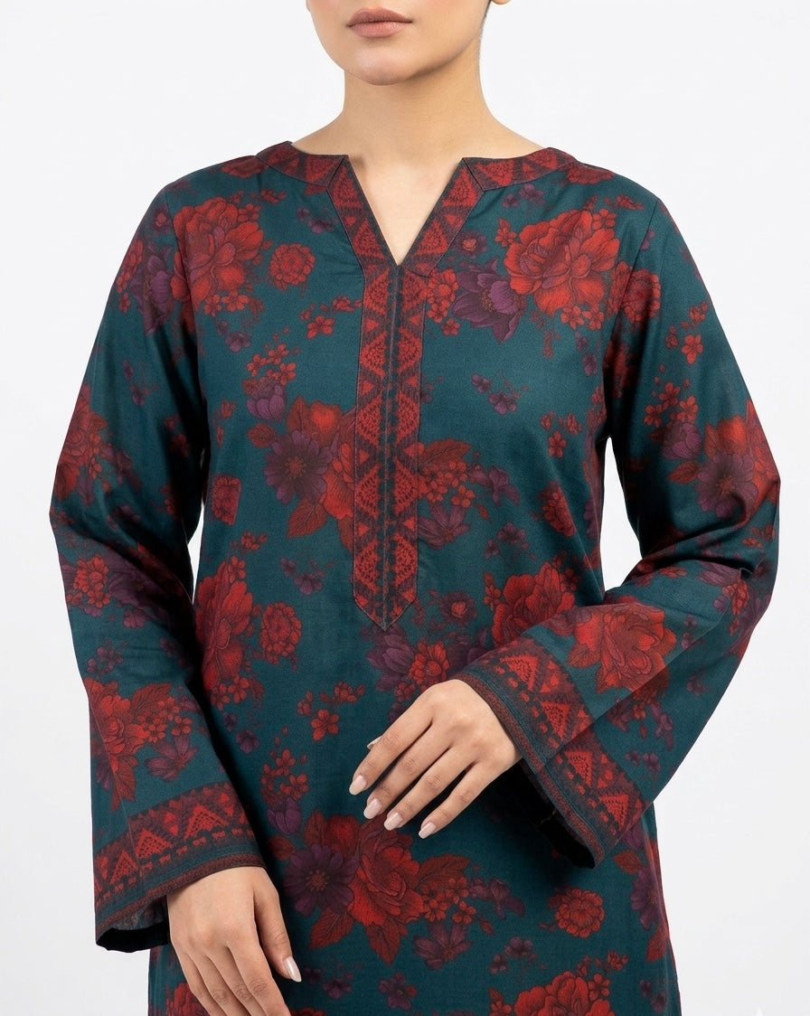 (PRINTED SHIRT SHALWAR-LAWN