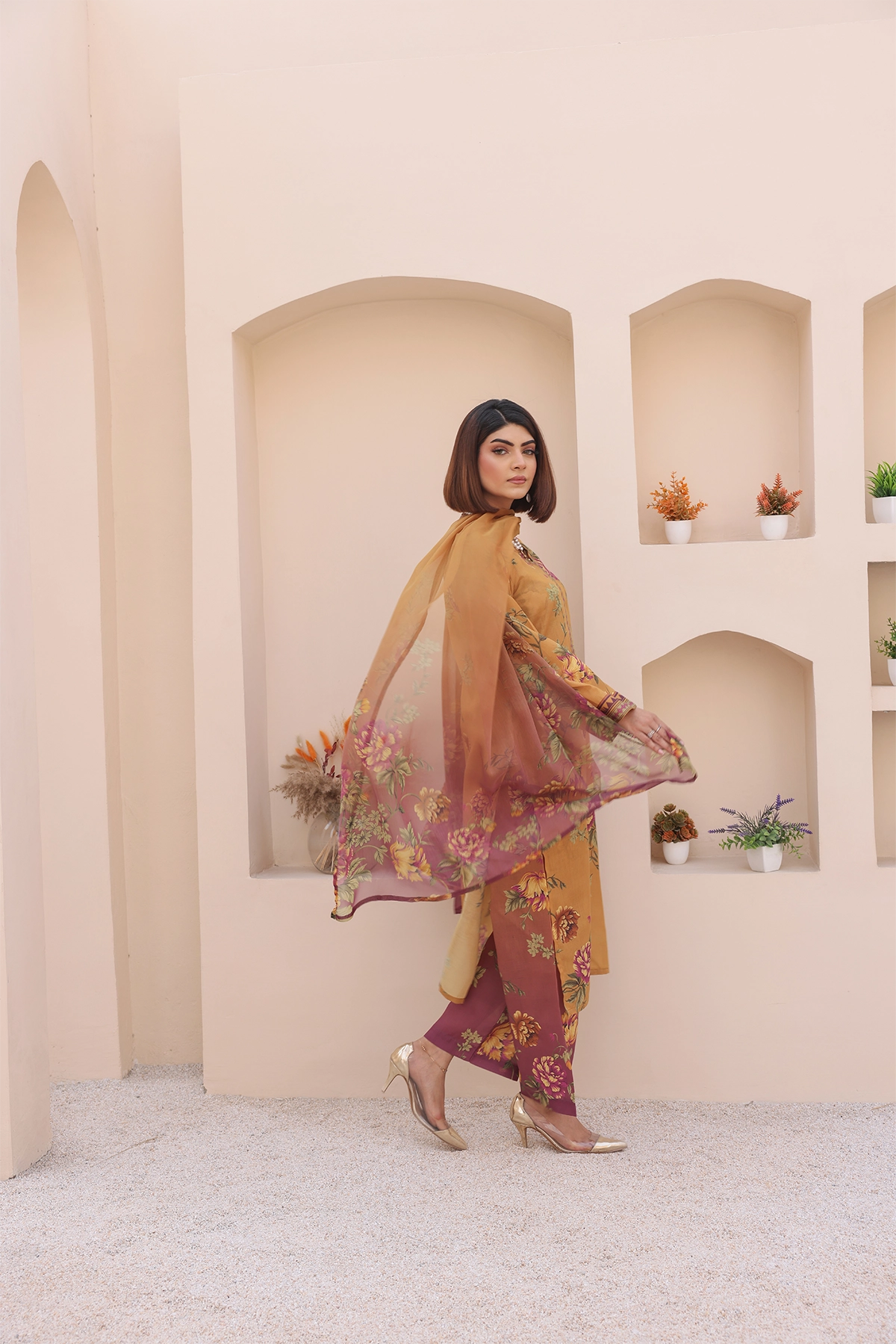 3 Piece-Printed Lawn Suit