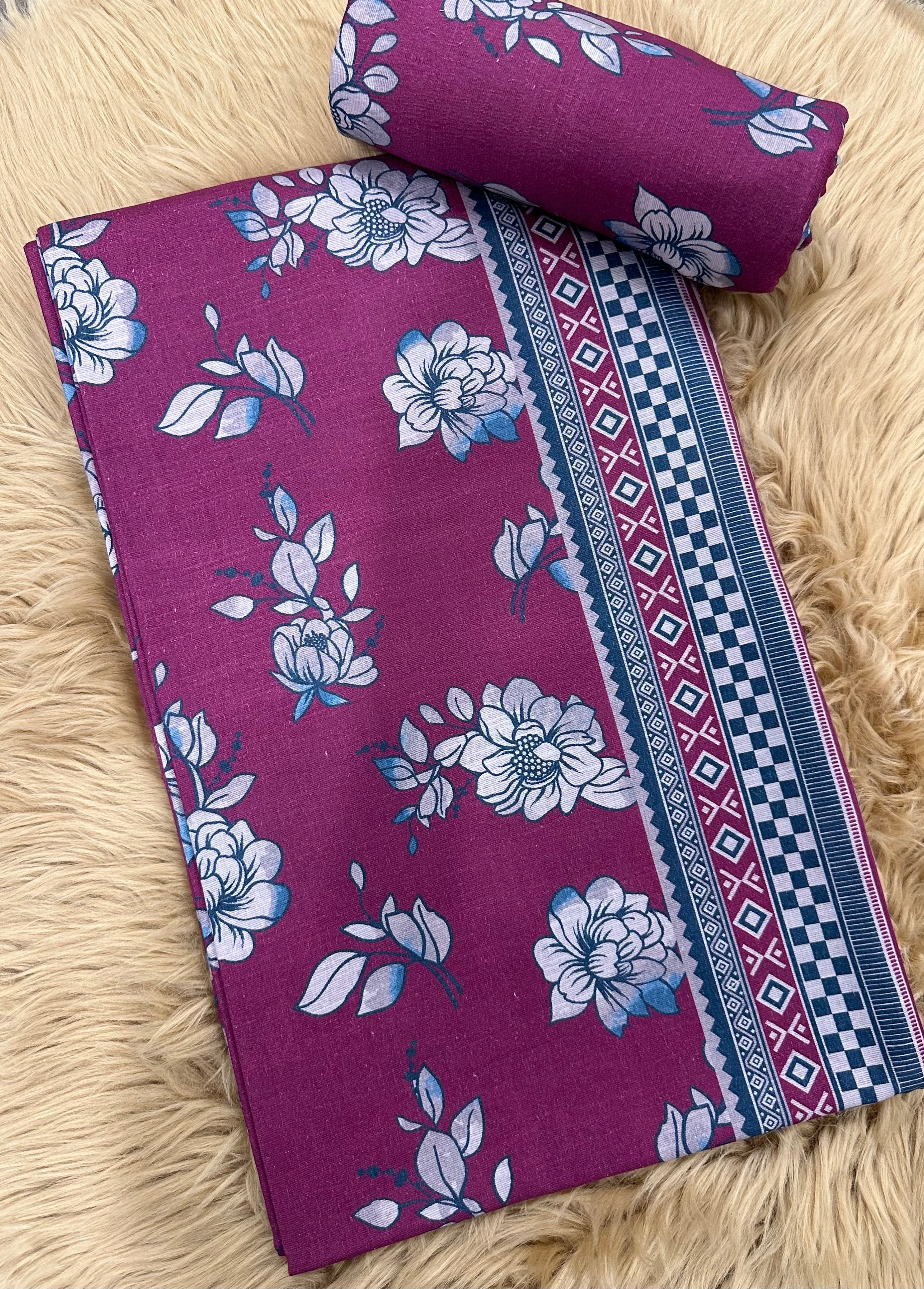 2 Piece- Unstitch (Khaddar)