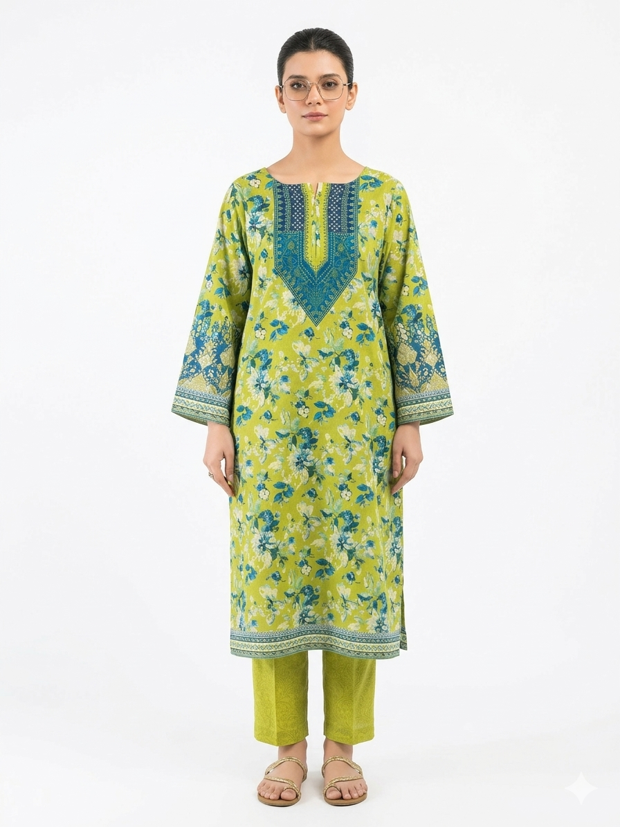 2 Piece- Unstitch (Lawn)