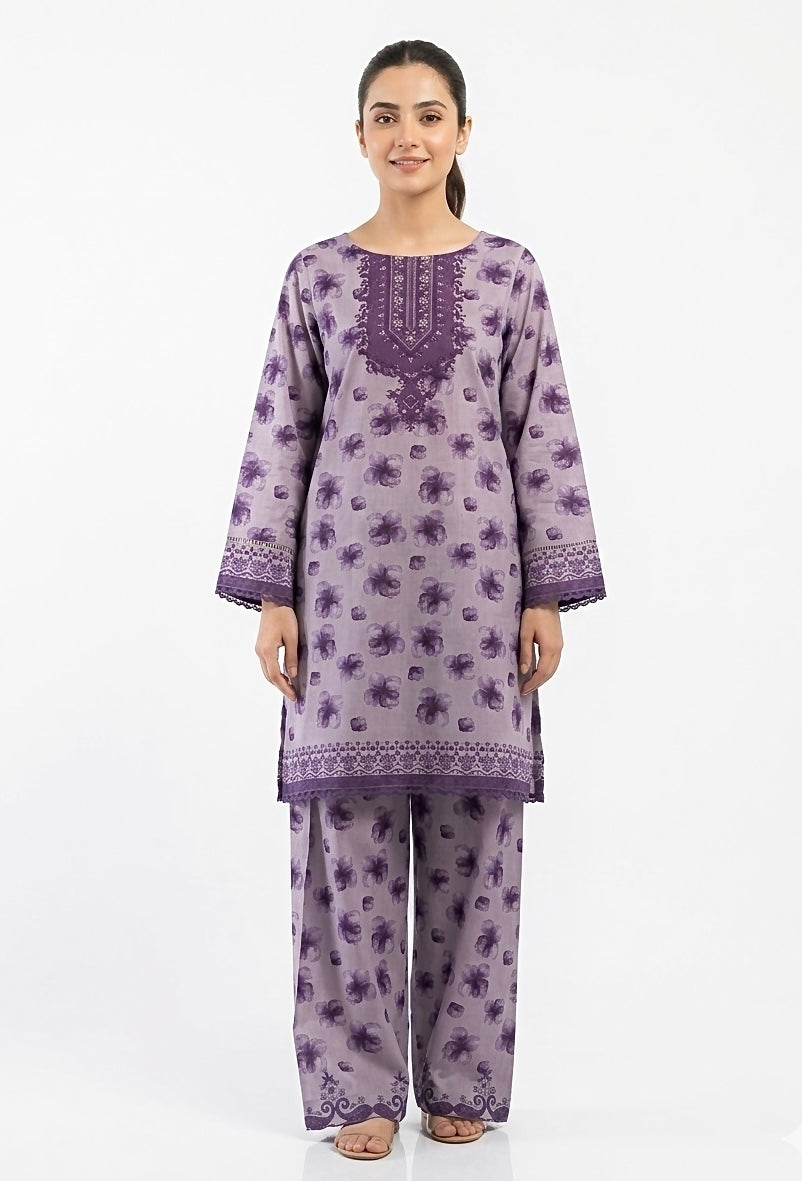 PRINTED SHIRT SHALWAR-LAWN