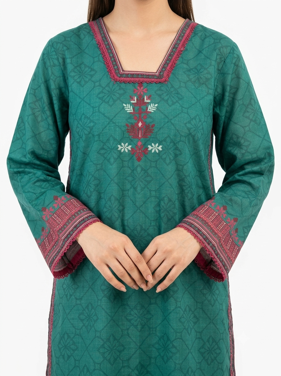 PRINTED SHIRT SHALWAR-LAWN
