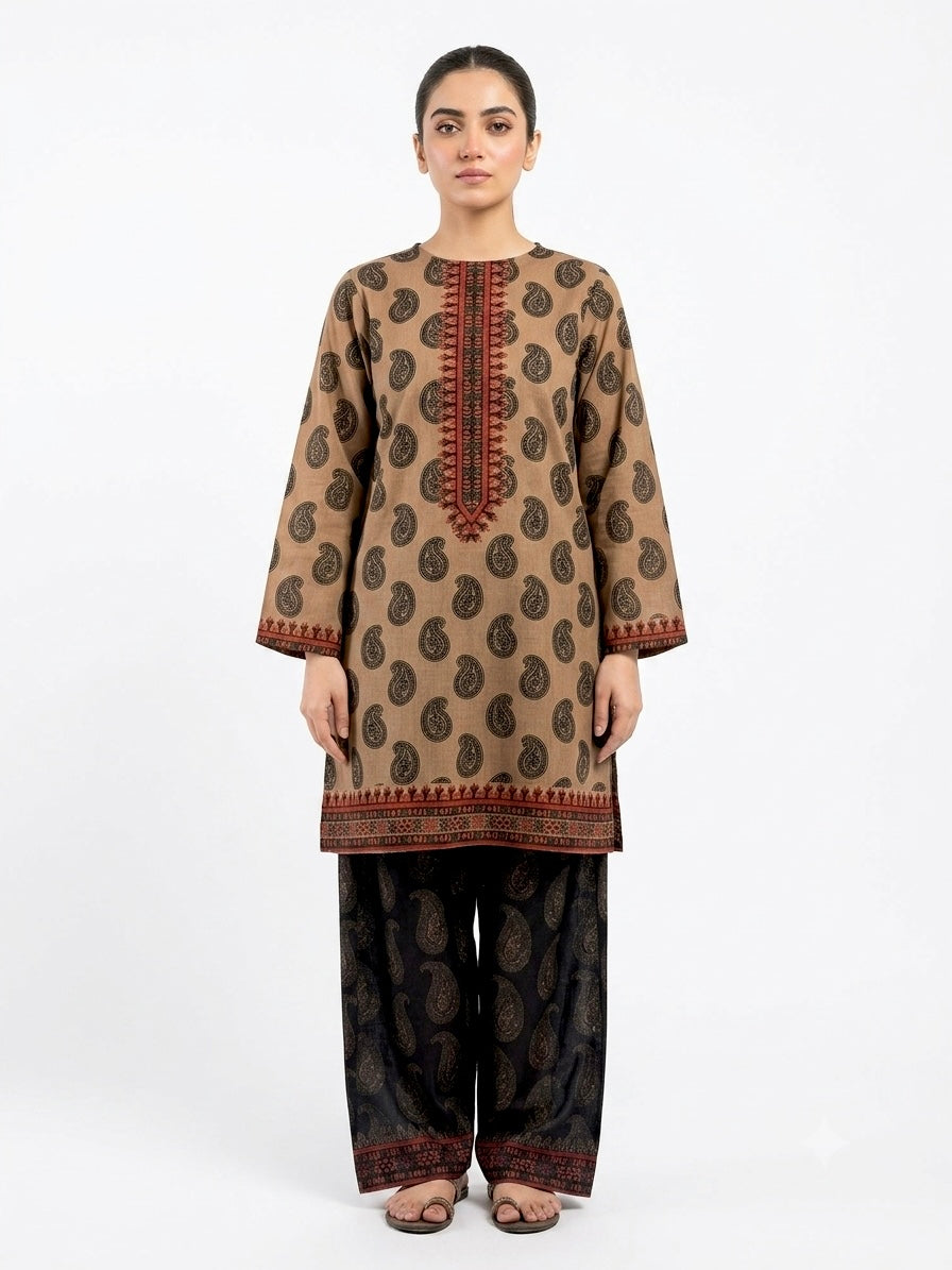 PRINTED SHIRT SHALWAR-LAWN