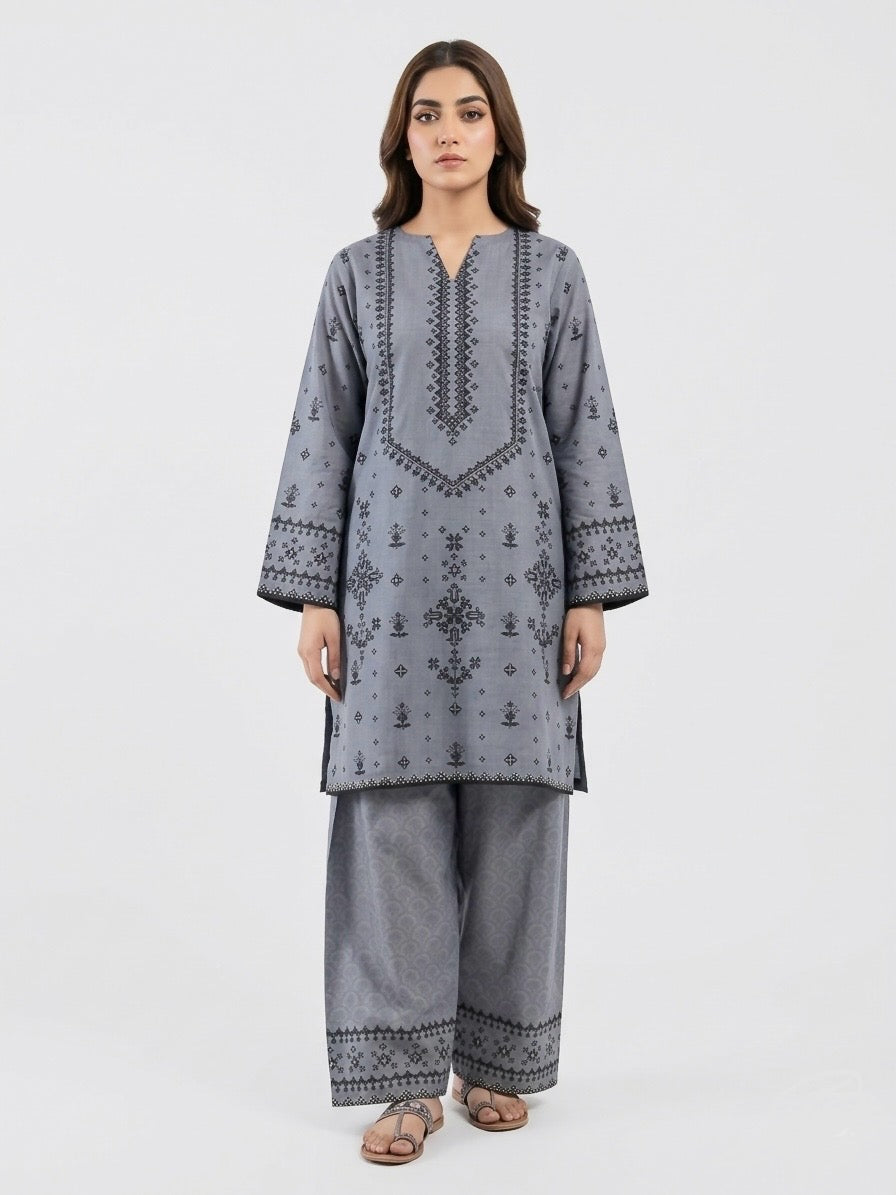 (PRINTED SHIRT SHALWAR-LAWN