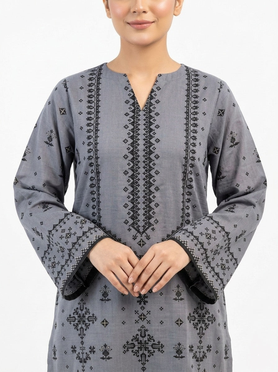 (PRINTED SHIRT SHALWAR-LAWN