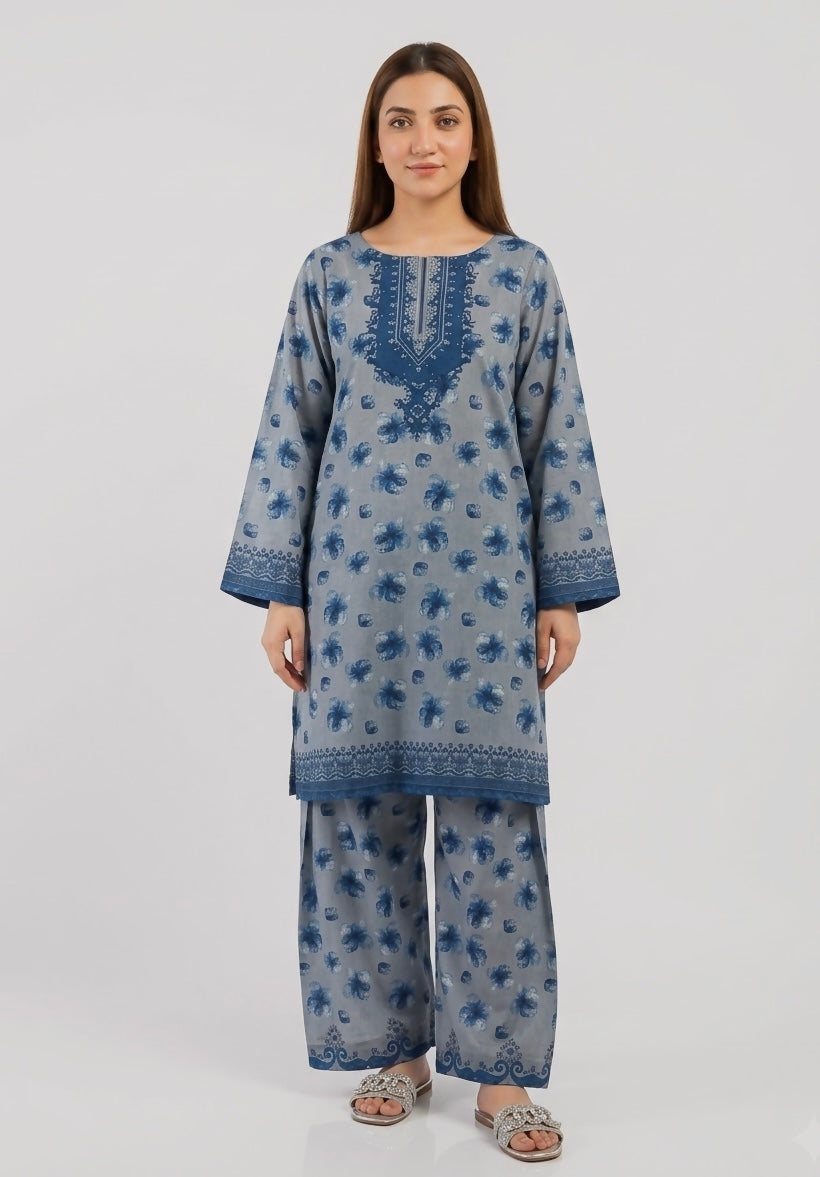 PRINTED SHIRT SHALWAR-LAWN