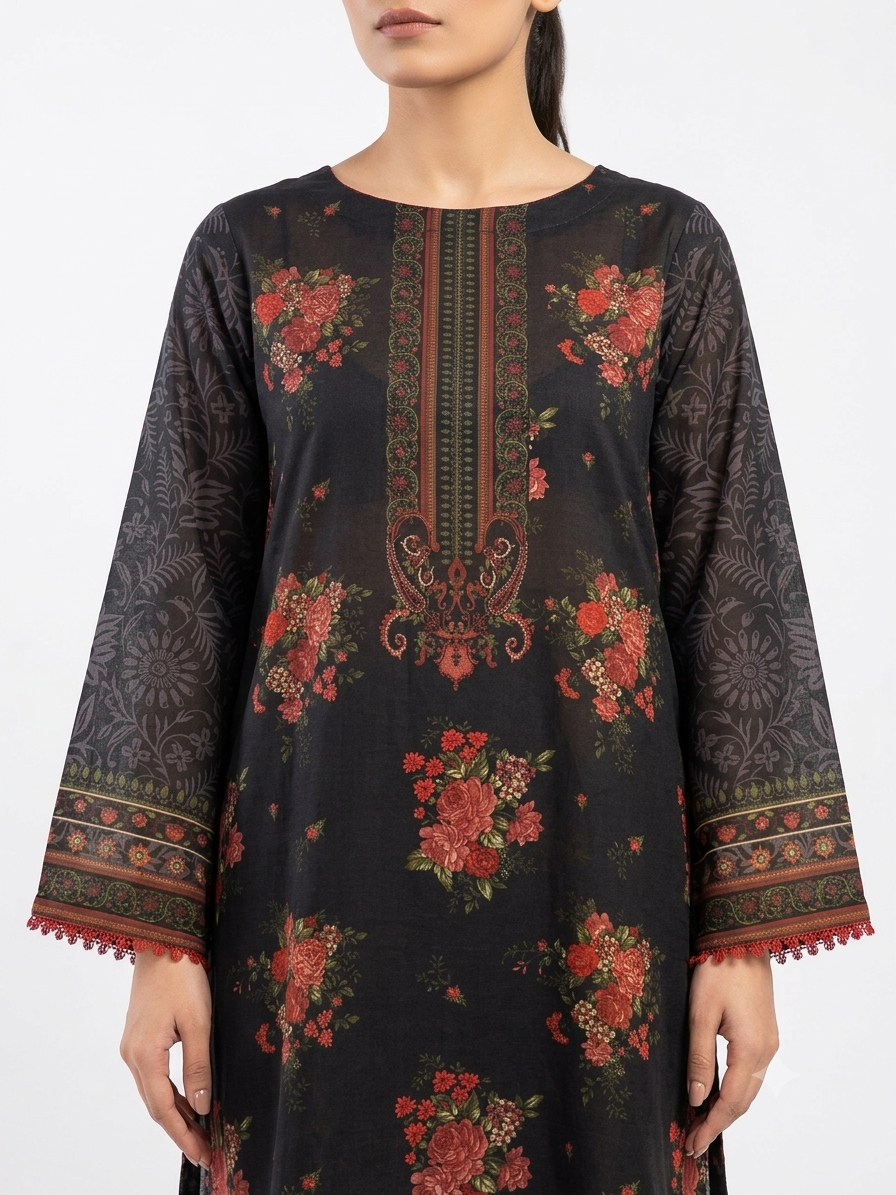 PRINTED SHIRT SHALWAR-LAWN