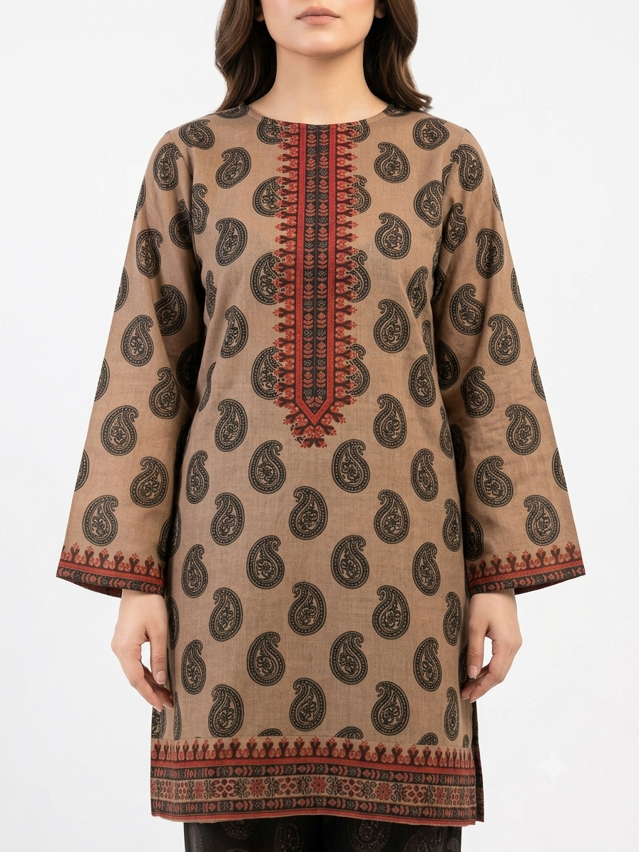 PRINTED SHIRT SHALWAR-LAWN