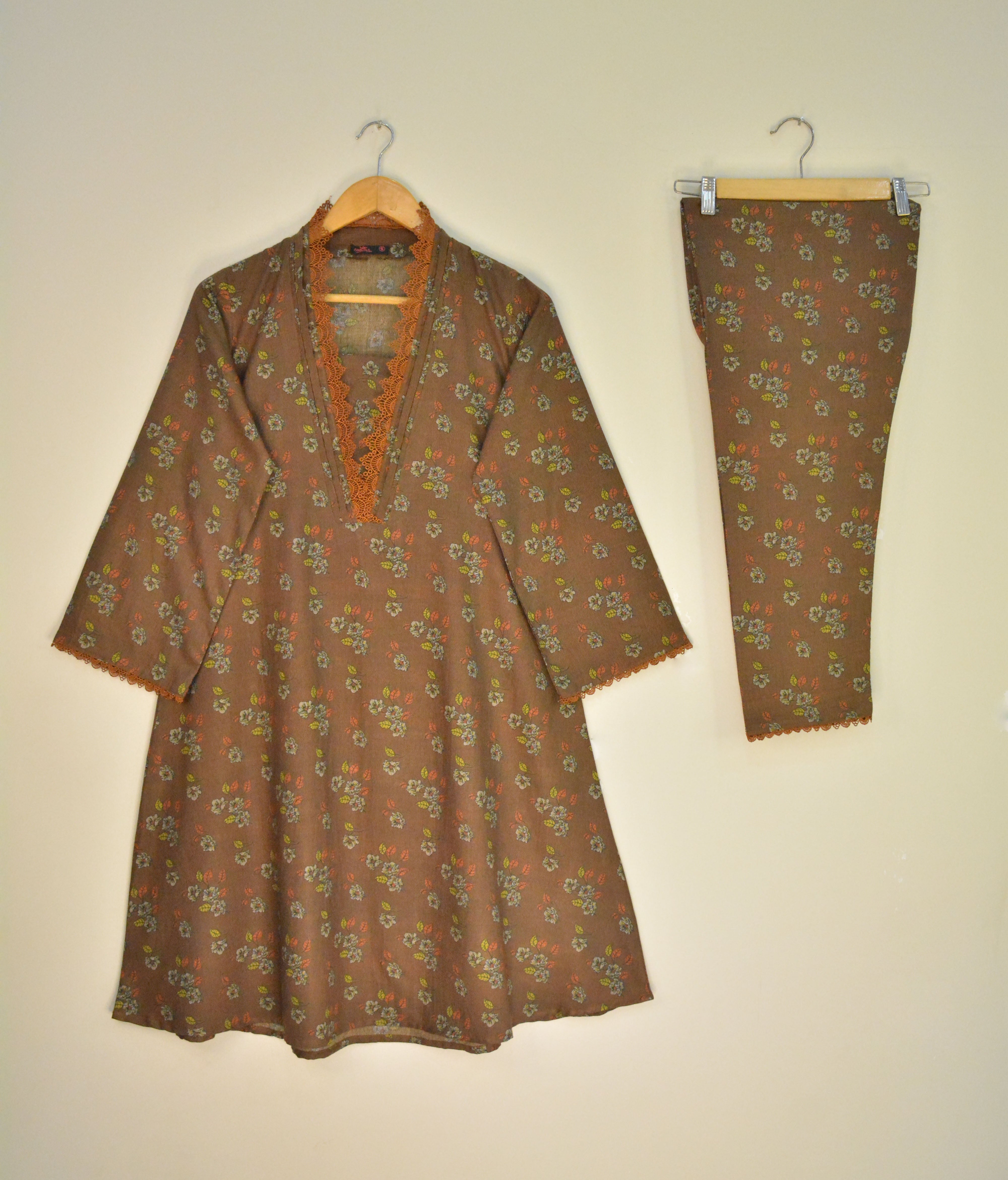 Stitched 2 Piece ( Dhanak- Winter)