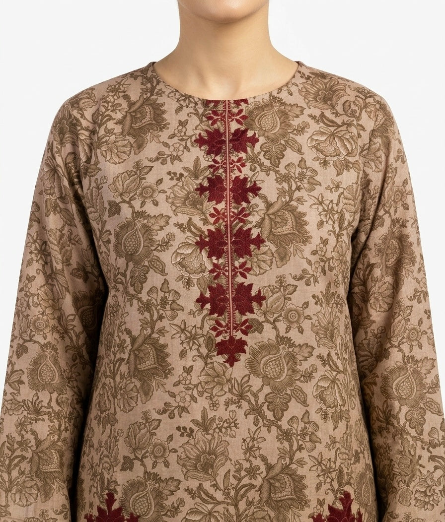 PRINTED SHIRT SHALWAR-LAWN