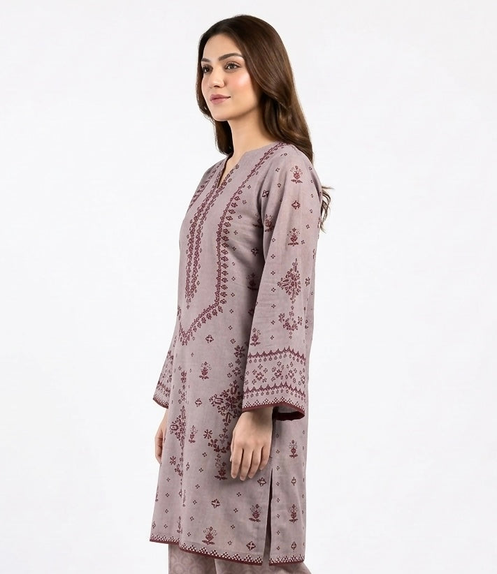 PRINTED SHIRT SHALWAR-LAWN