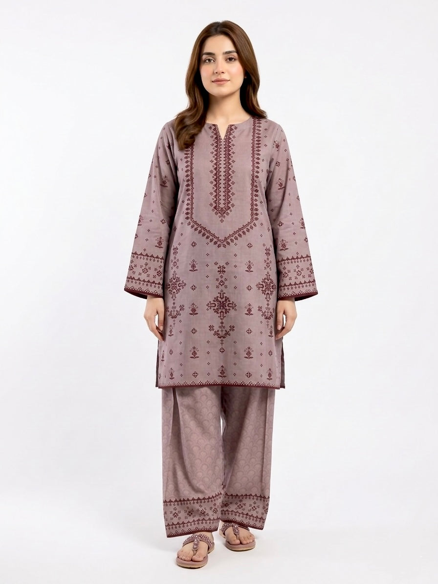 PRINTED SHIRT SHALWAR-LAWN