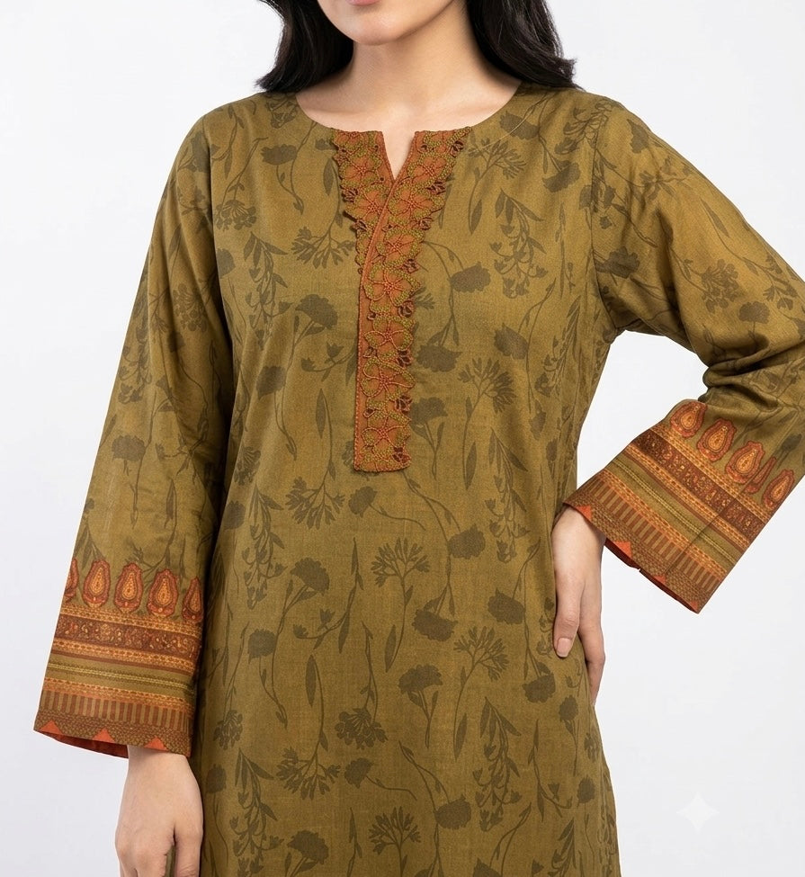 PRINTED SHIRT SHALWAR-LAWN