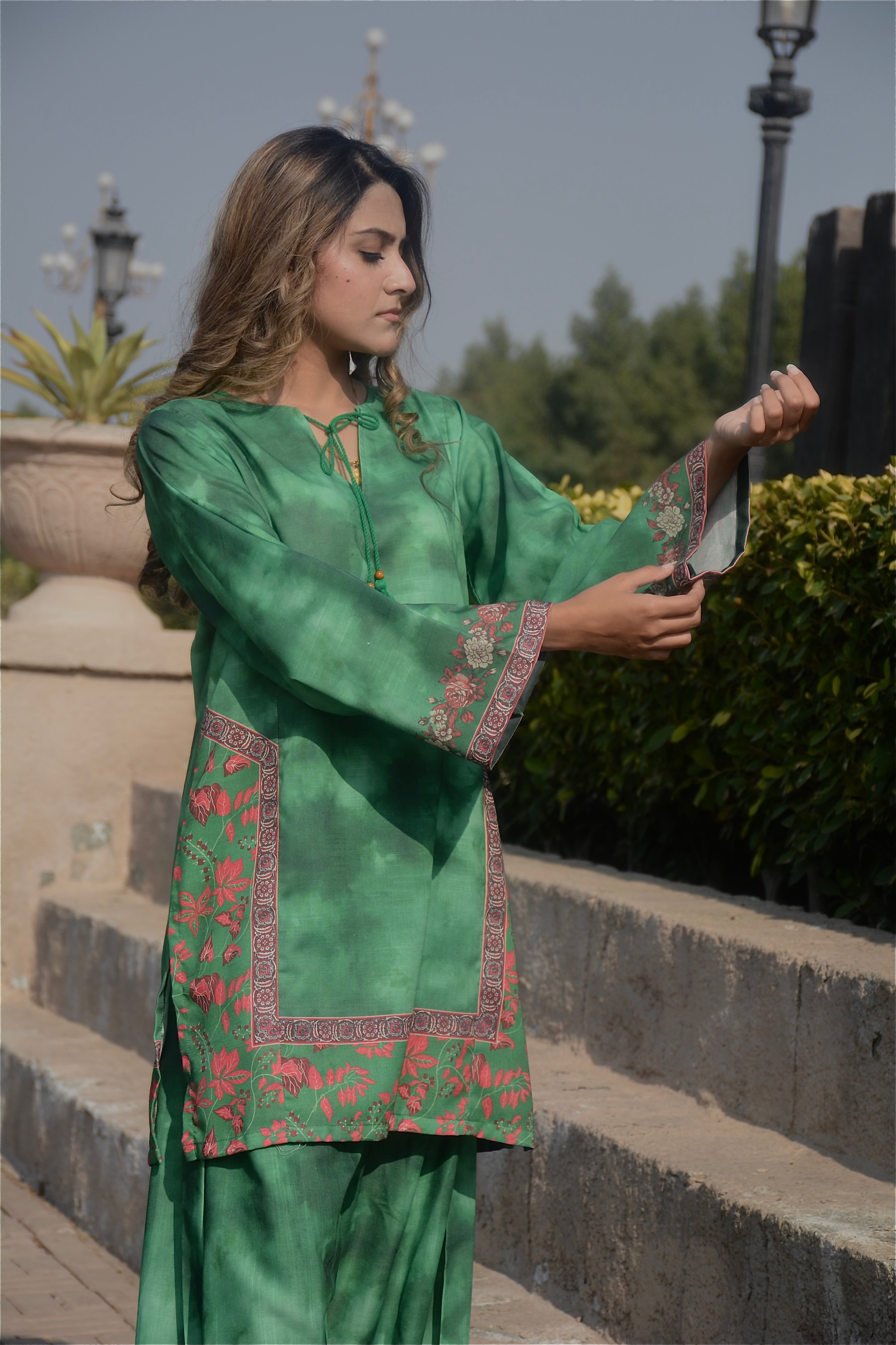 PRINTED SHIRT SHALWAR- KHADDAR