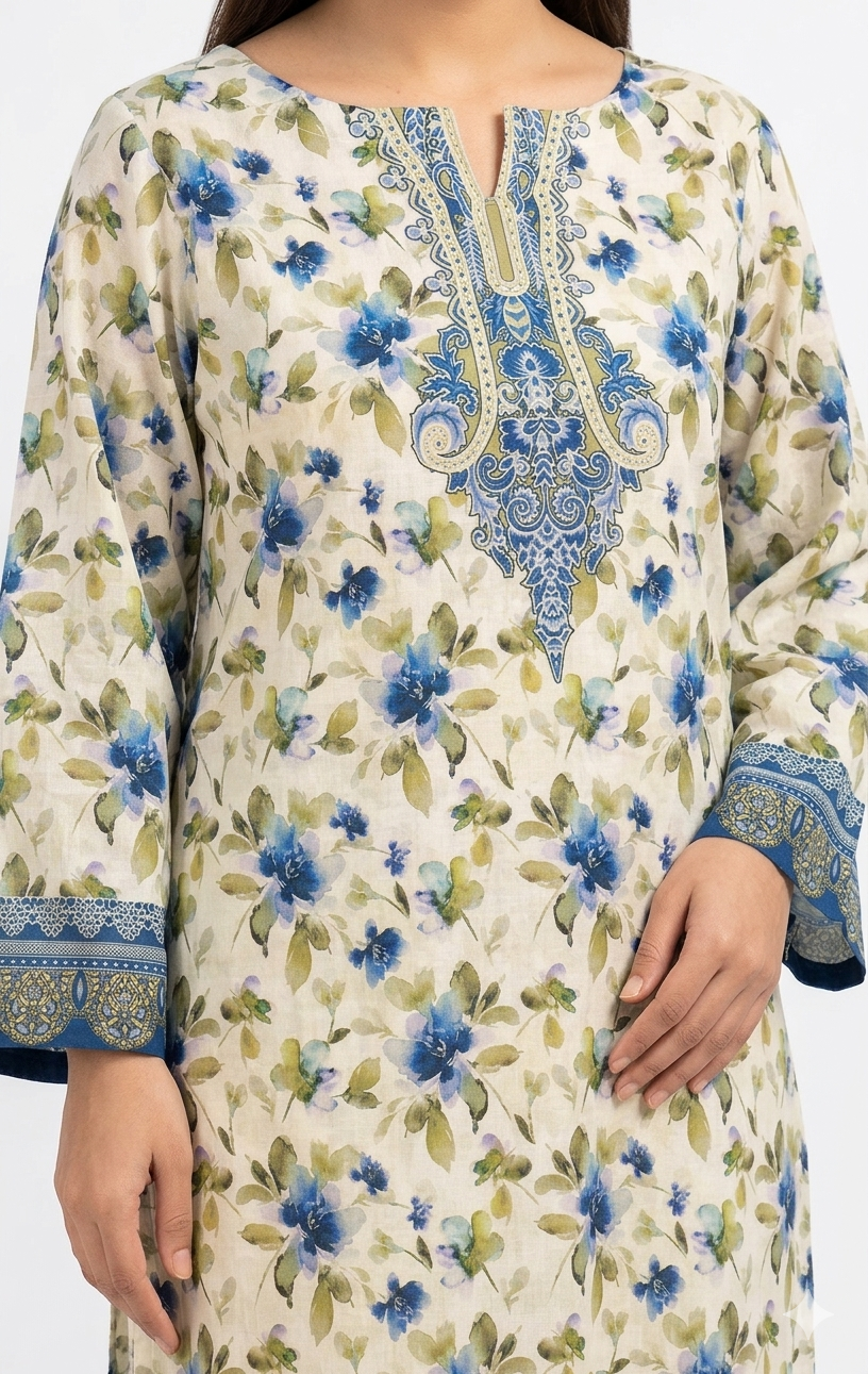 2 Piece- Unstitch (Lawn)