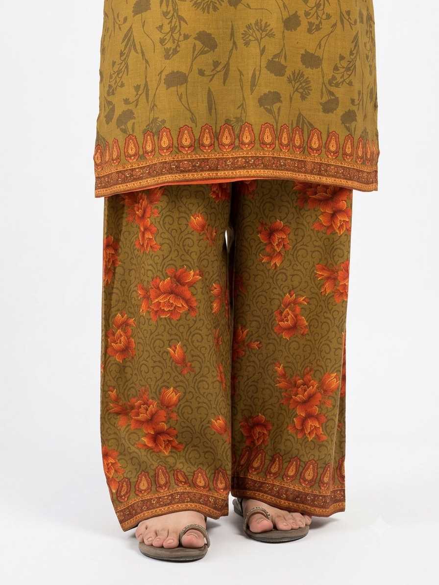 PRINTED SHIRT SHALWAR-LAWN