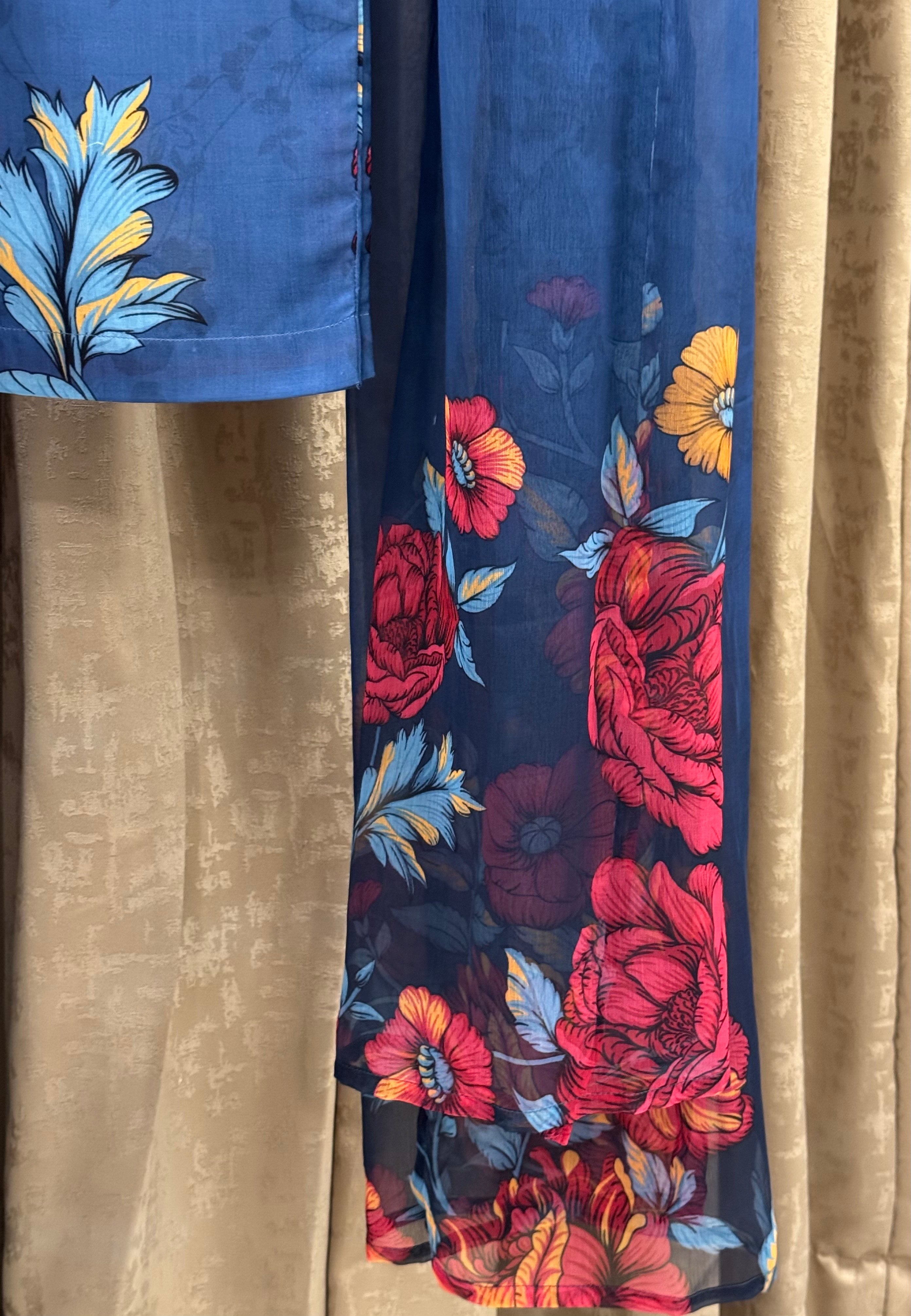 3 Piece-Printed Lawn Suit