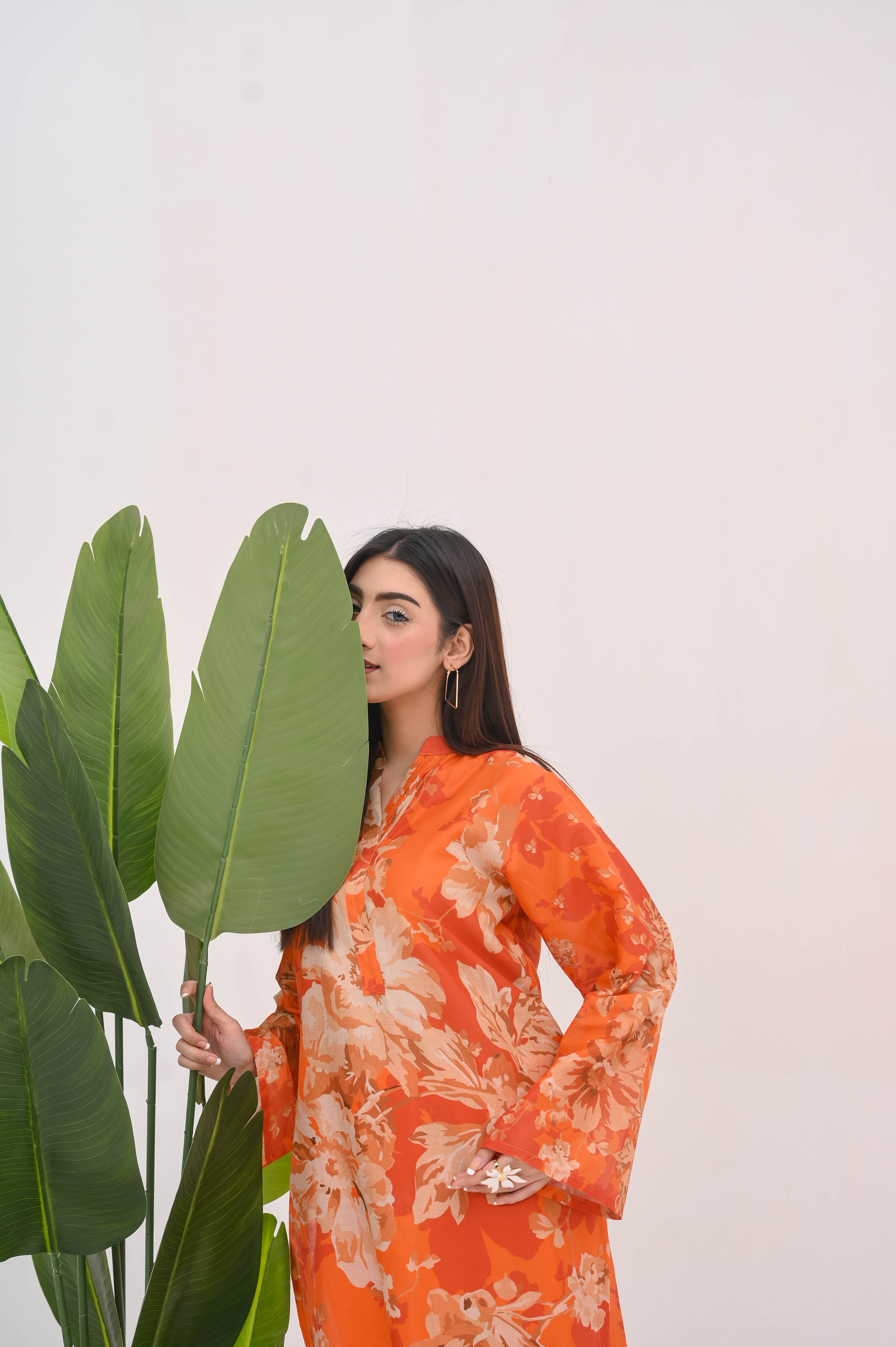 PRINTED SHIRT TROUSER-LAWN